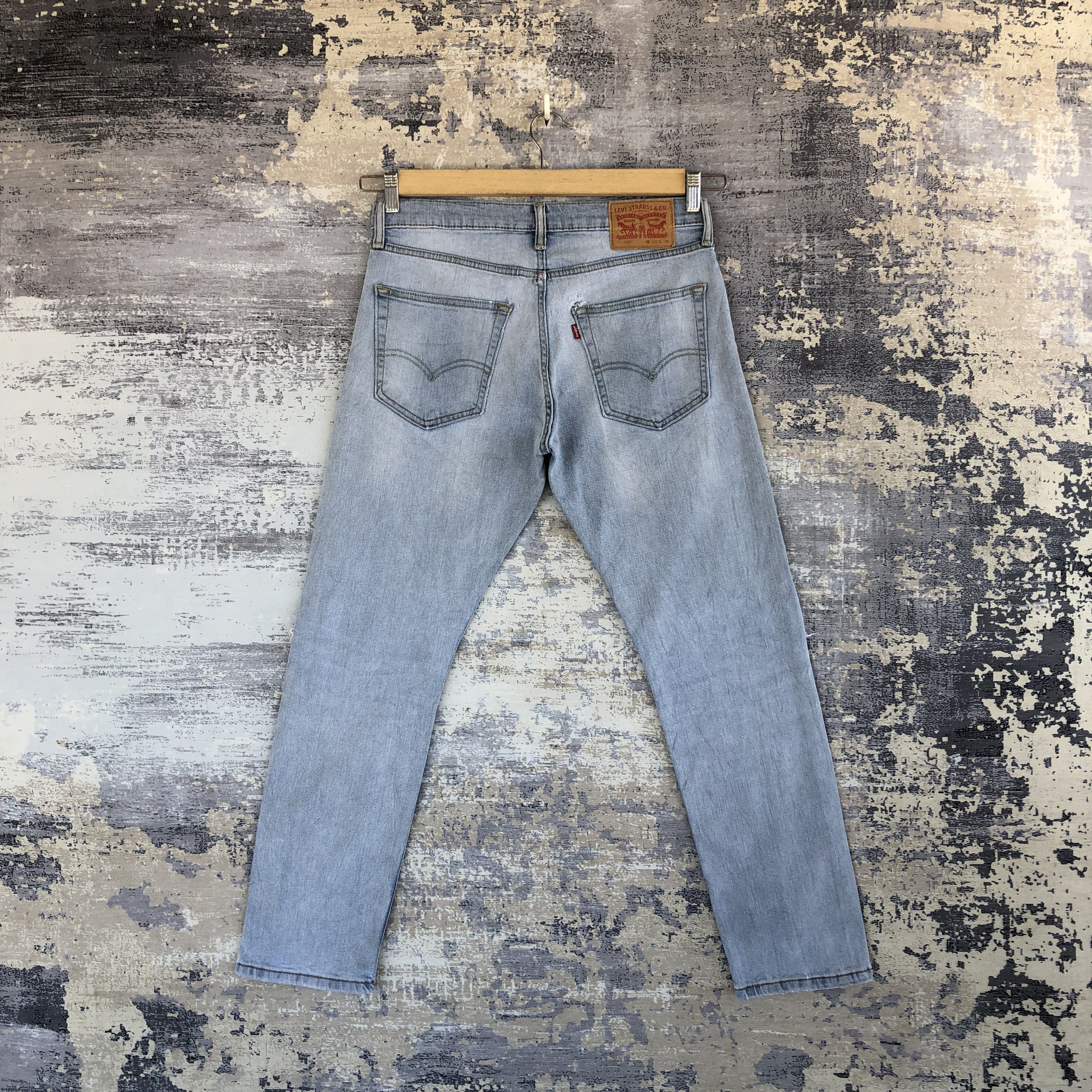 Levi's Vintage Levis 507 Light Wash Jeans Distressed Levi's Denim Size US 30 / EU 46 - 2 Thumbnail