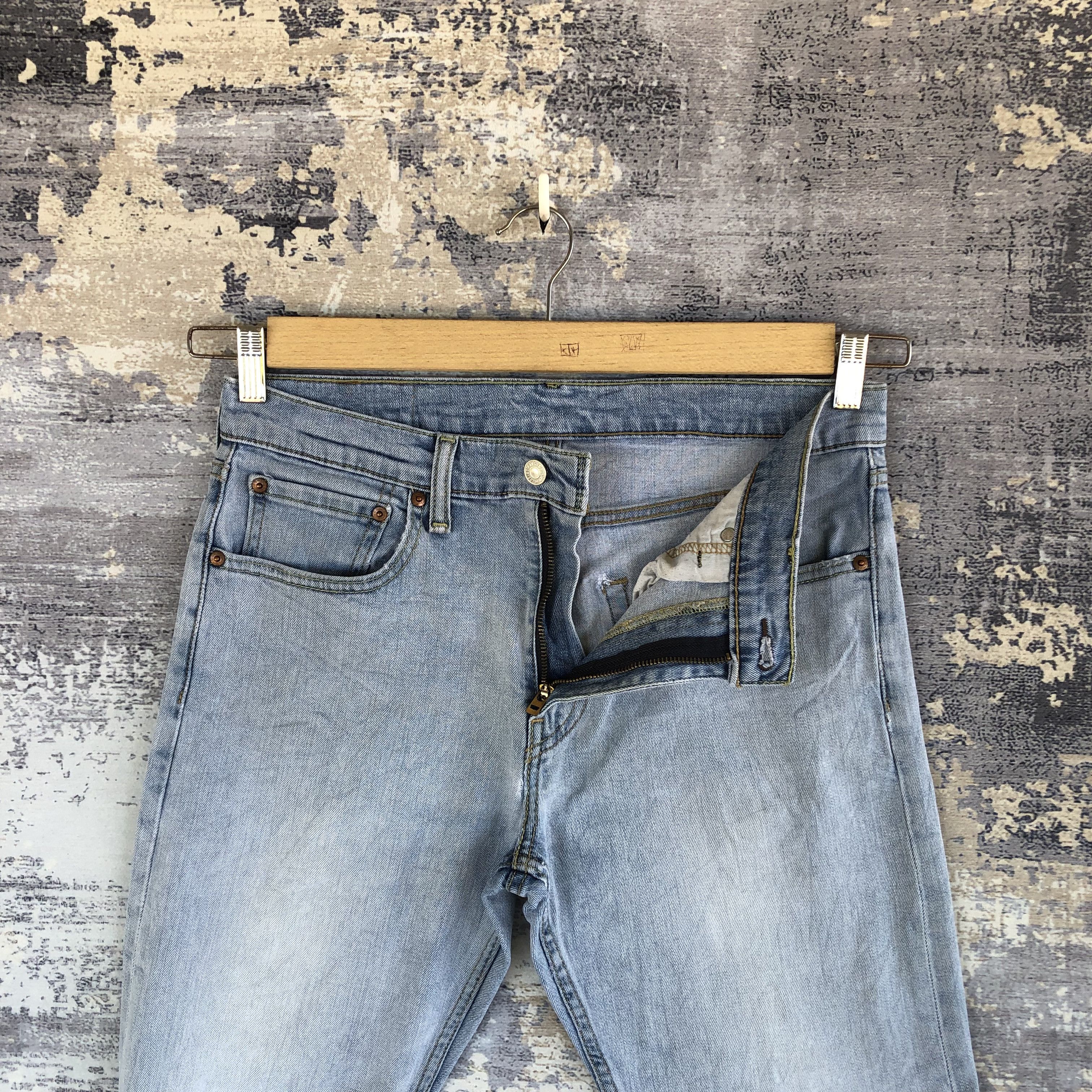 Levi's Vintage Levis 507 Light Wash Jeans Distressed Levi's Denim Size US 30 / EU 46 - 6 Thumbnail