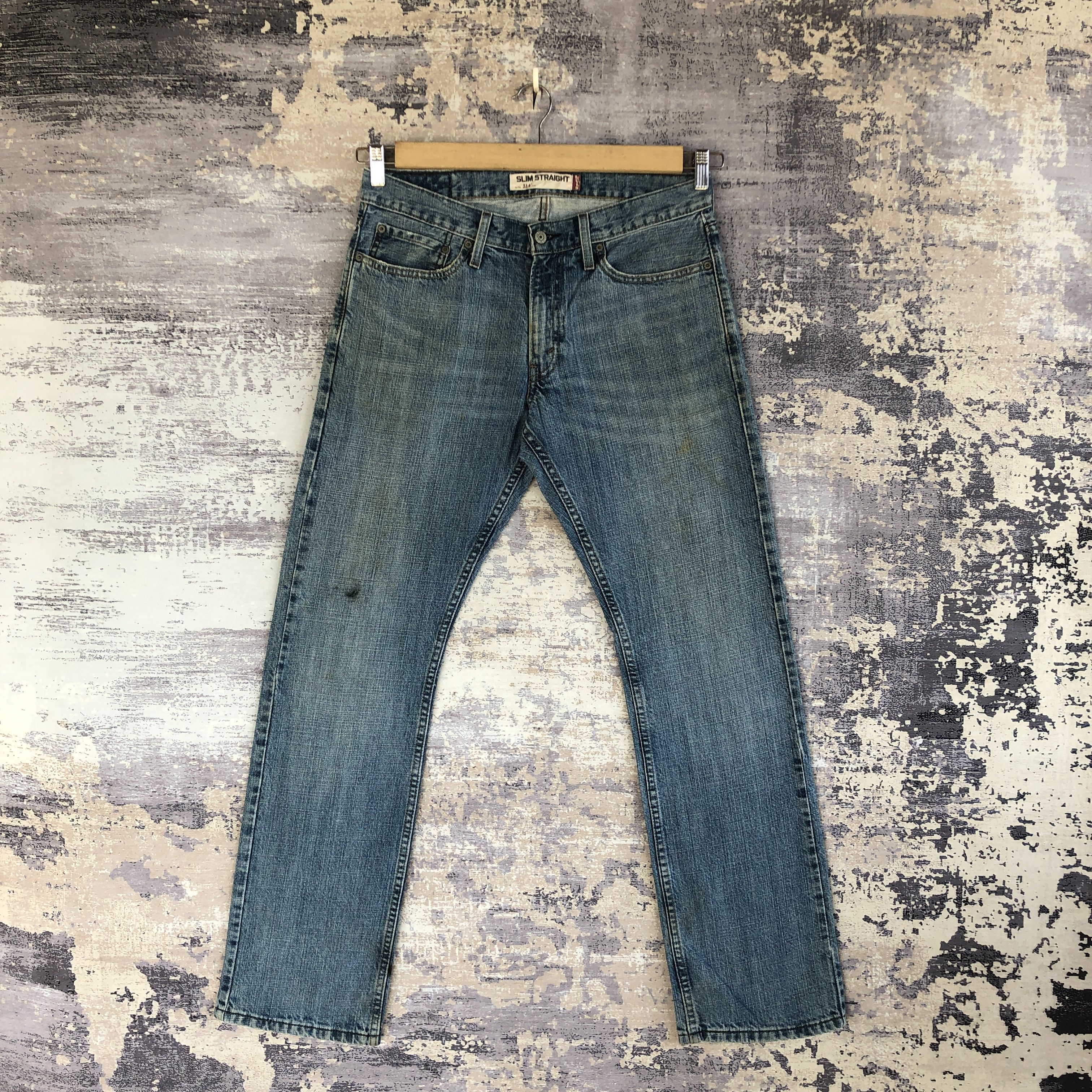 Levi's Vintage Levi's 514 Jeans Levis Dirty Faded Denim Size US 32 / EU 48 - 1 Thumbnail