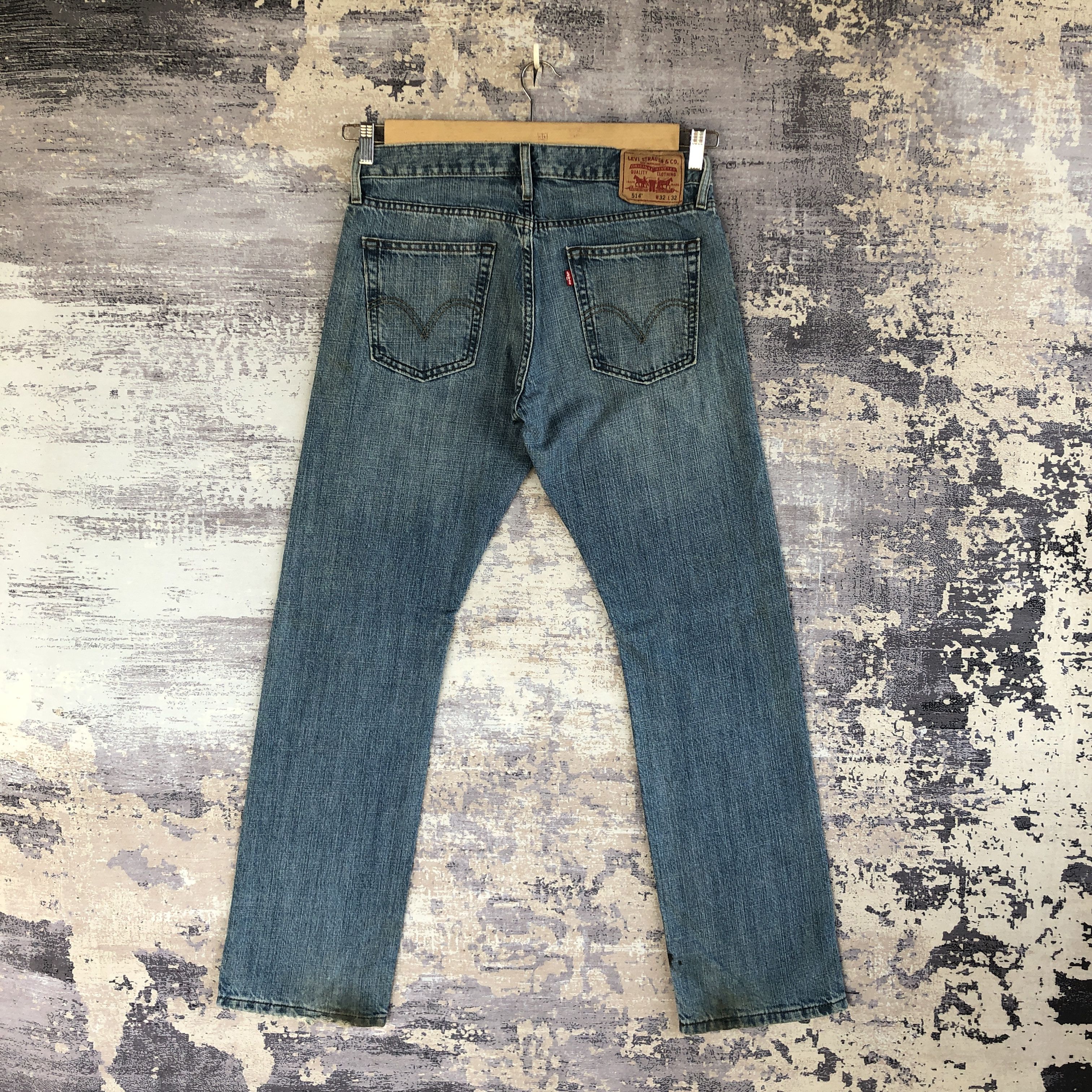 Levi's Vintage Levi's 514 Jeans Levis Dirty Faded Denim Size US 32 / EU 48 - 2 Thumbnail