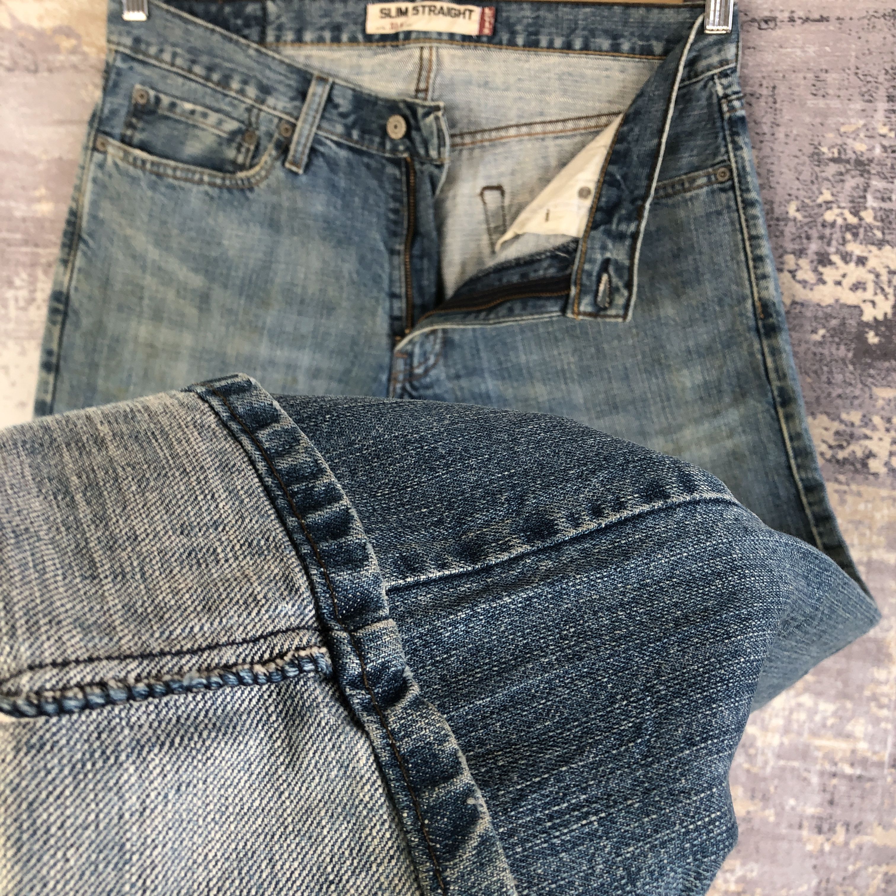 Levi's Vintage Levi's 514 Jeans Levis Dirty Faded Denim Size US 32 / EU 48 - 10 Thumbnail