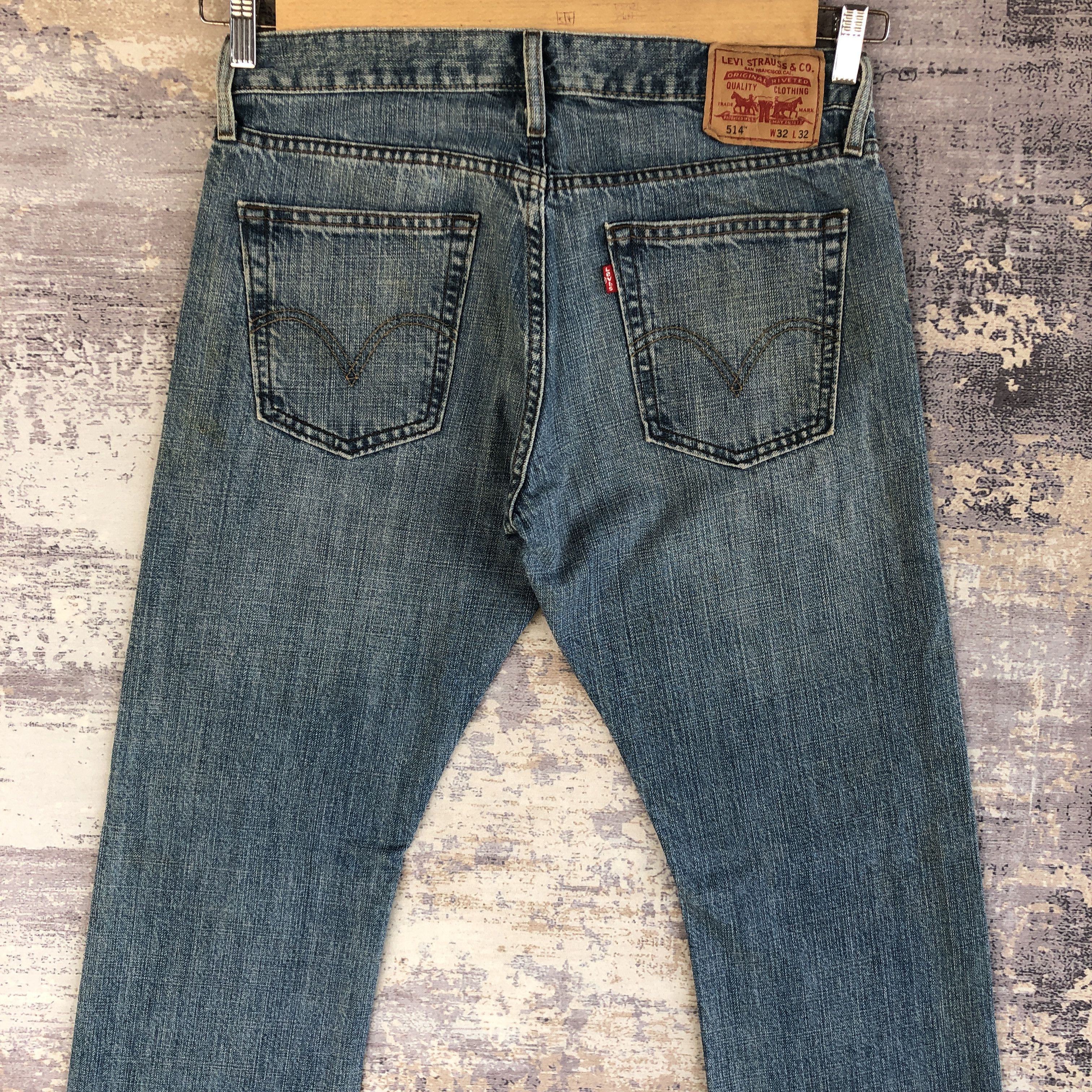 Levi's Vintage Levi's 514 Jeans Levis Dirty Faded Denim Size US 32 / EU 48 - 6 Thumbnail