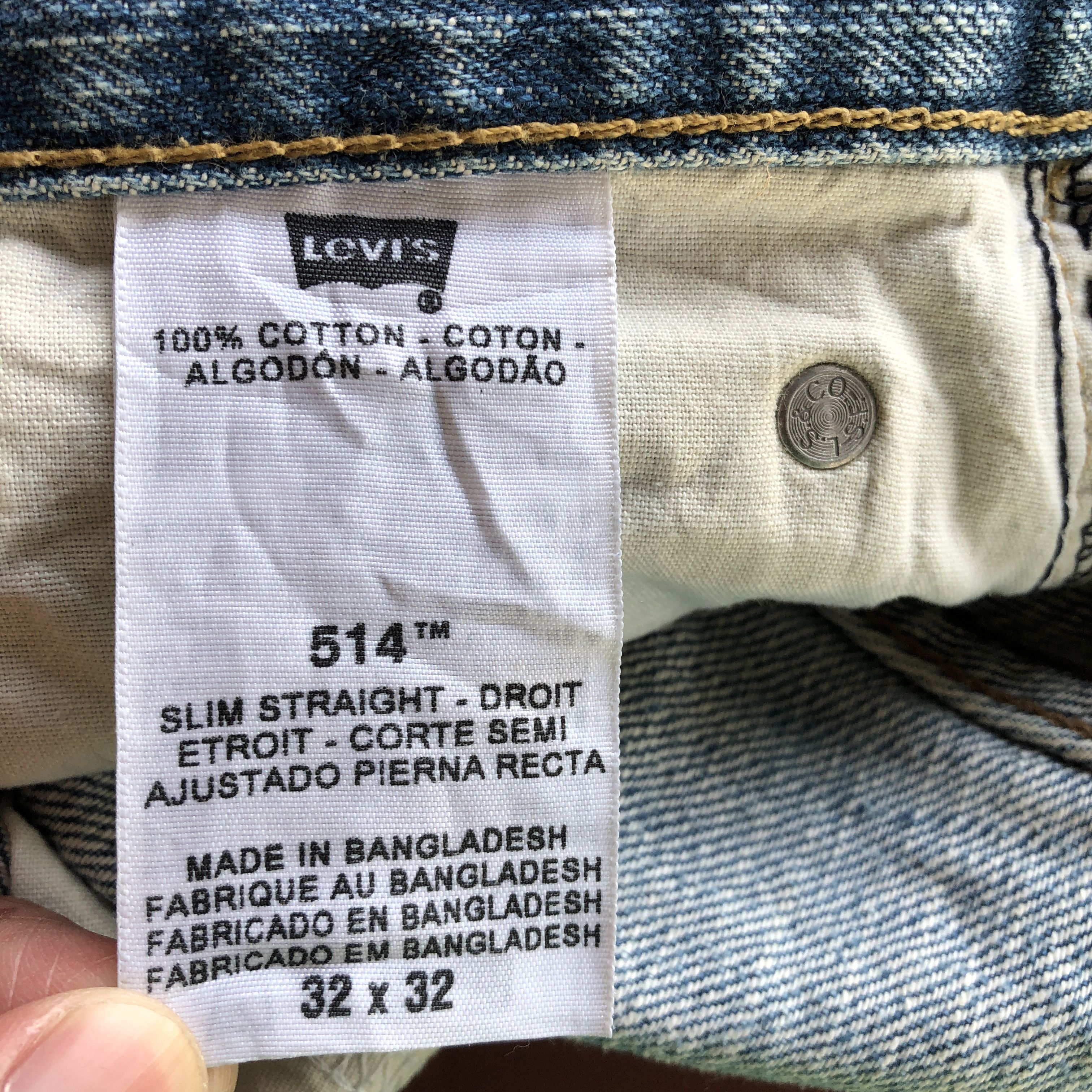 Levi's Vintage Levi's 514 Jeans Levis Dirty Faded Denim Size US 32 / EU 48 - 11 Thumbnail