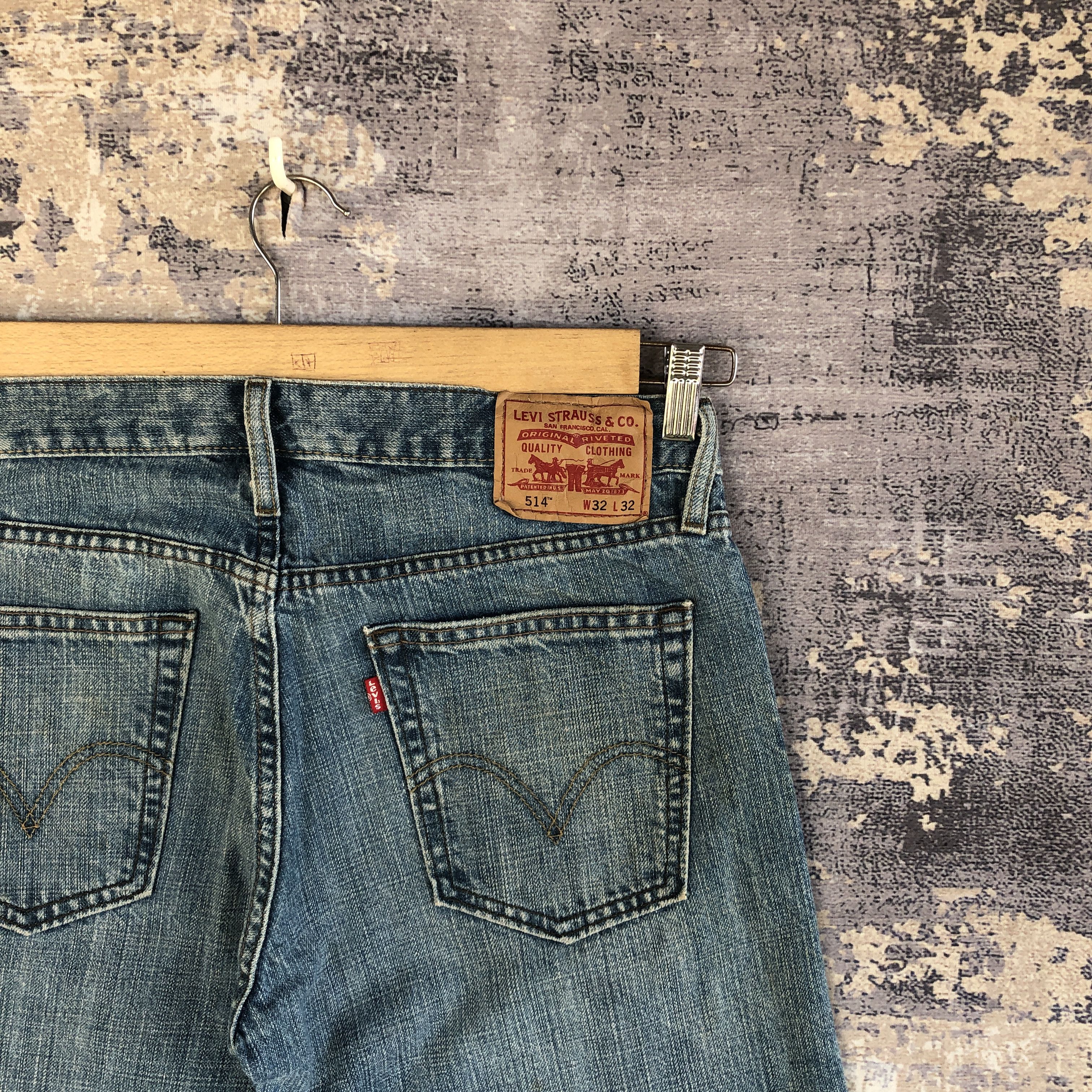 Levi's Vintage Levi's 514 Jeans Levis Dirty Faded Denim Size US 32 / EU 48 - 7 Thumbnail