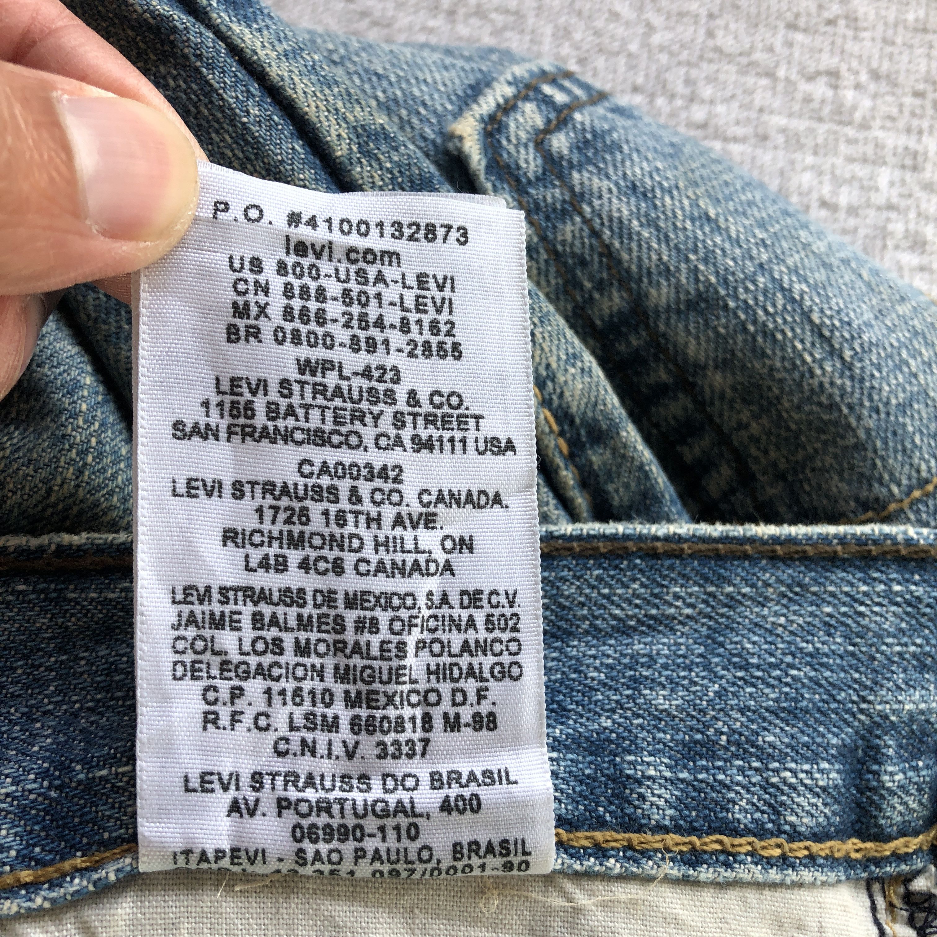 Levi's Vintage Levi's 514 Jeans Levis Dirty Faded Denim Size US 32 / EU 48 - 12 Thumbnail