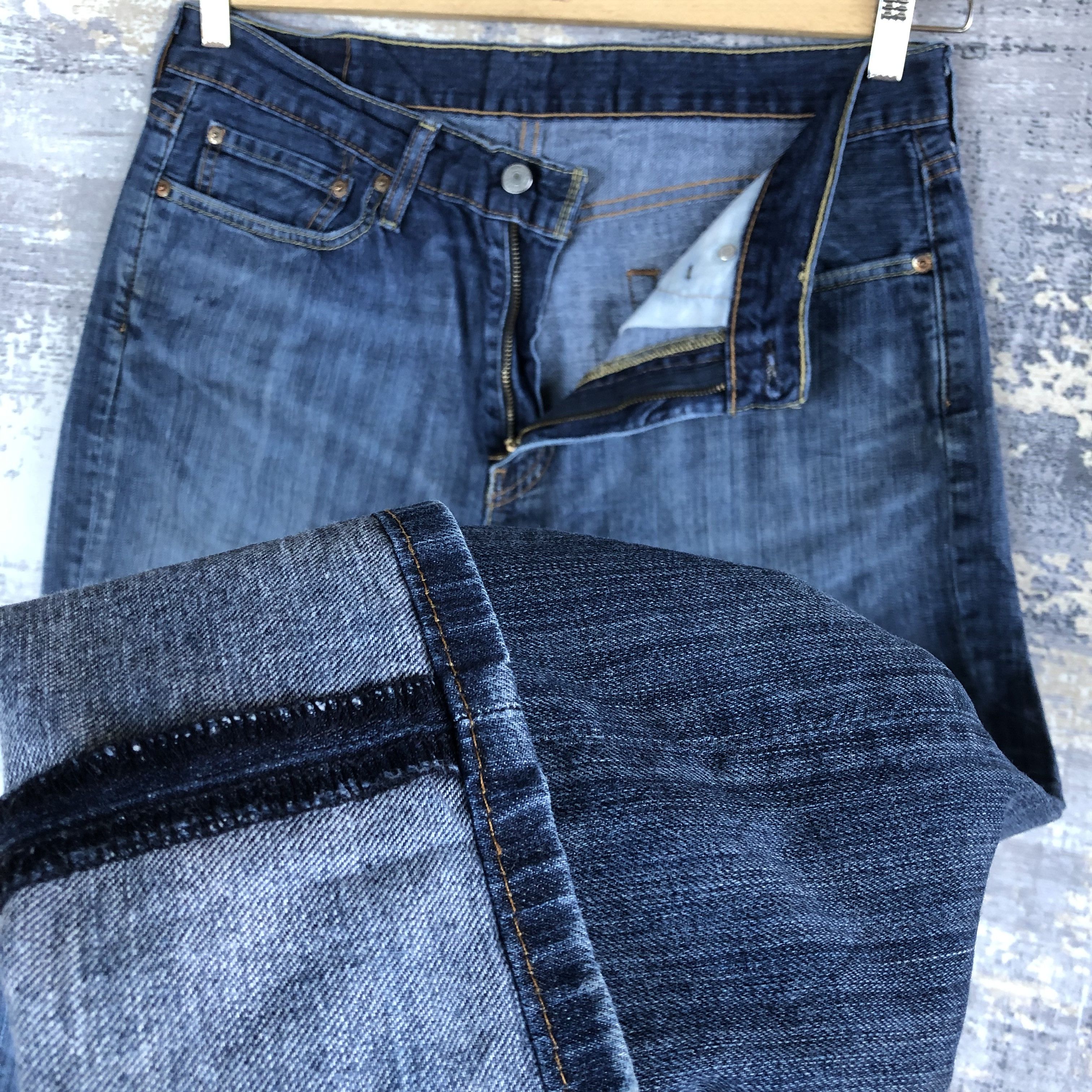 Levi's Vintage Levis Denim Blue Distressed Levi's 514 Jeans Pants Size US 32 / EU 48 - 8 Thumbnail