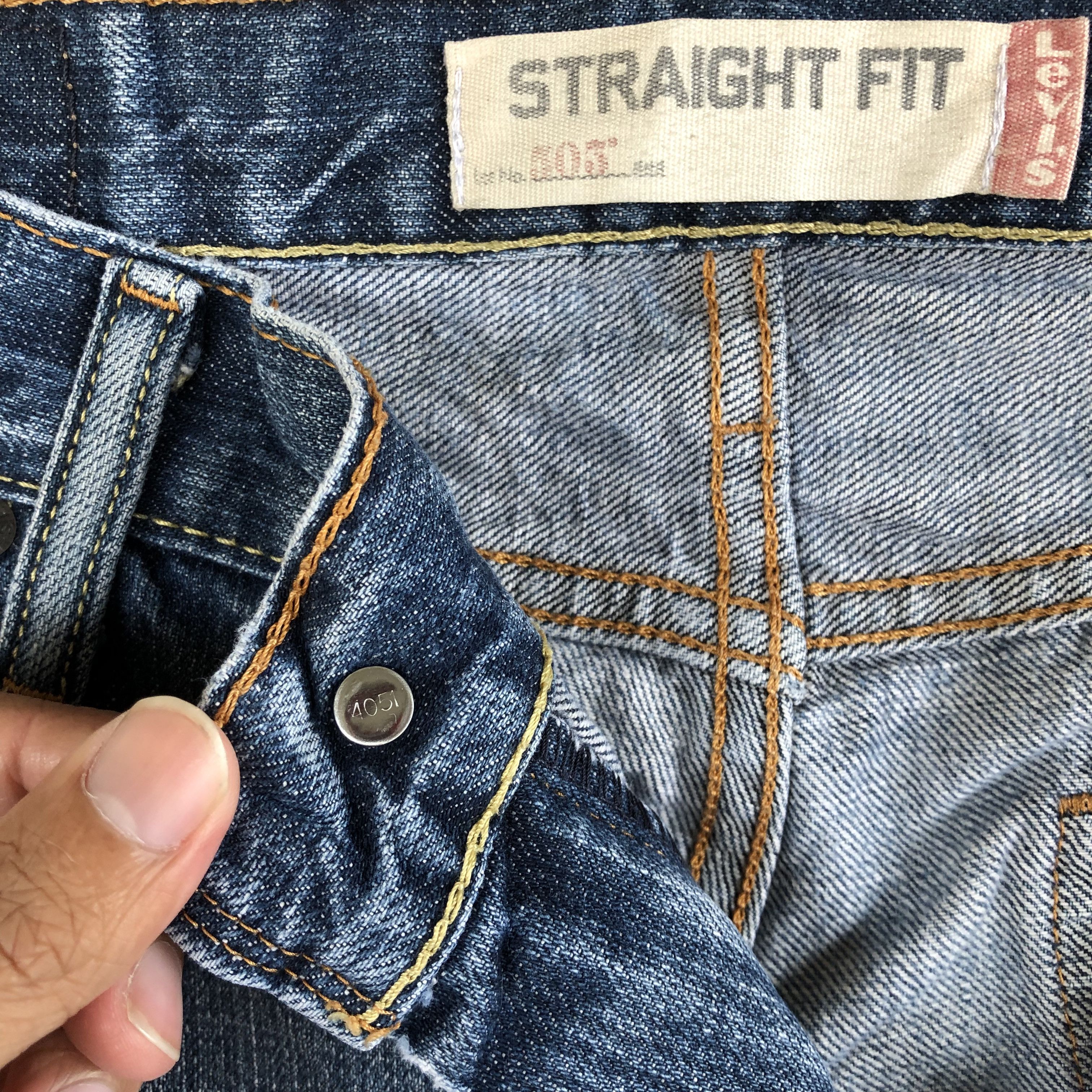Levi's Vintage Levis 505 Distressed Jeans Levi's 505 Faded Denim Size US 30 / EU 46 - 7 Thumbnail