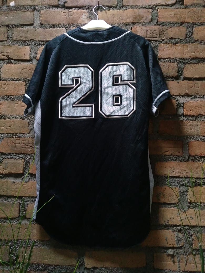 Mizuno × Vintage Vintage Baseball Jersey Mizuno Made in Japan Size US M / EU 48-50 / 2 - 2 Thumbnail