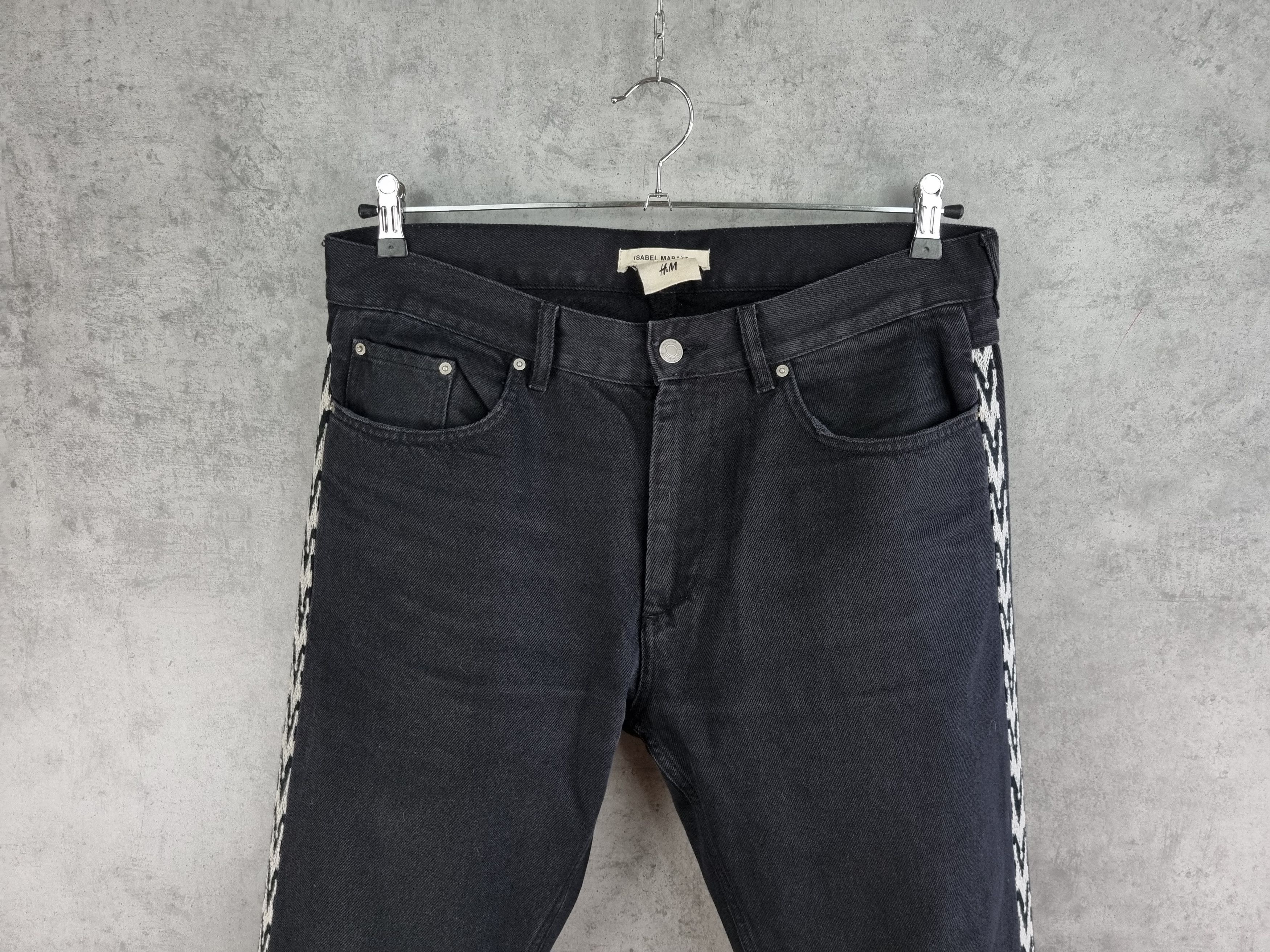 Hanes × Isabel Marant Rare Embroidery Art Isabel Marant Jeans opium y2k pants Size US 34 / EU 50 - 4 Thumbnail