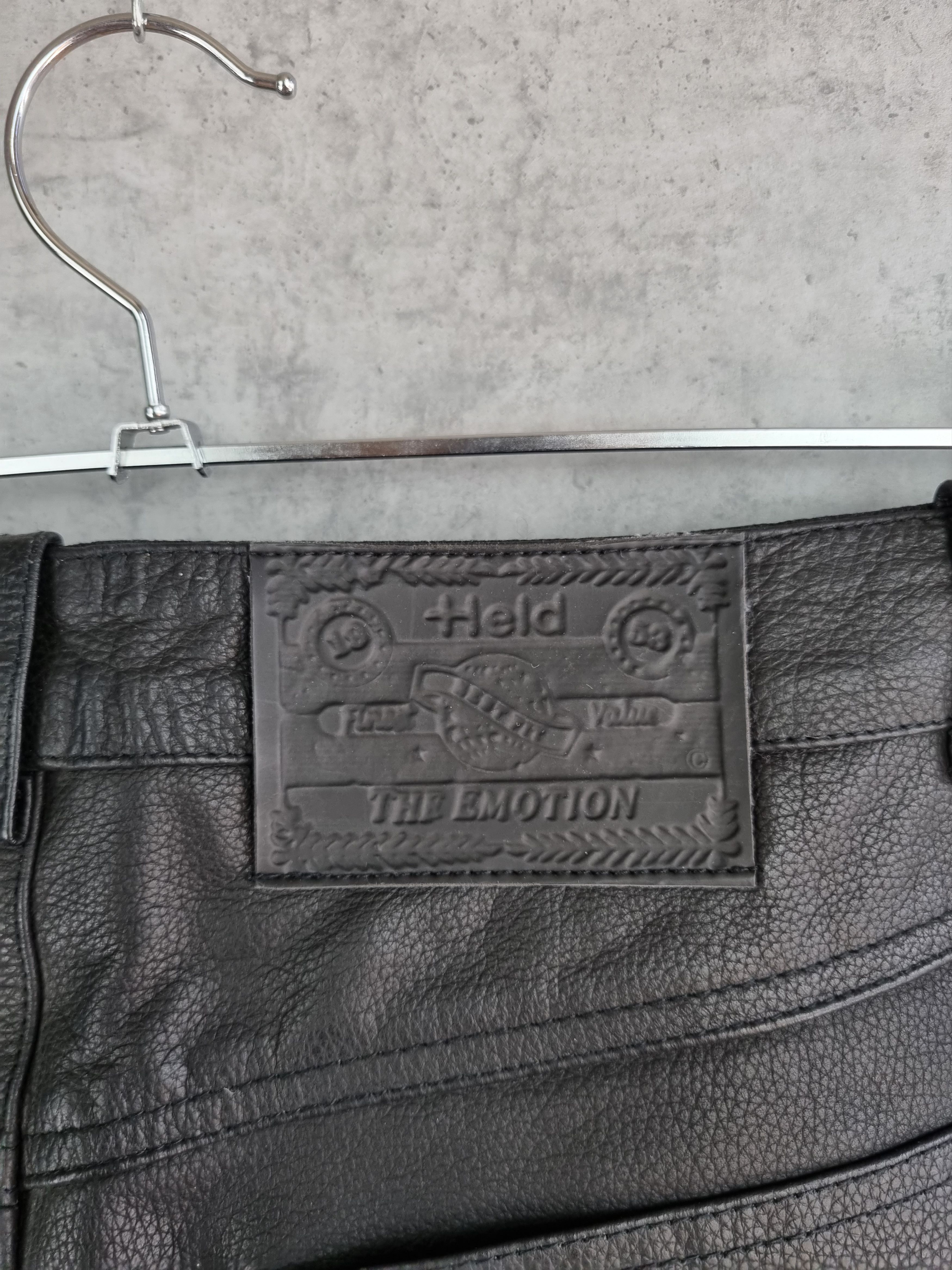Leather 90s Leather Pant " Held The Emotions" Seen on Kanye West Size US 36 / EU 52 - 9 Thumbnail