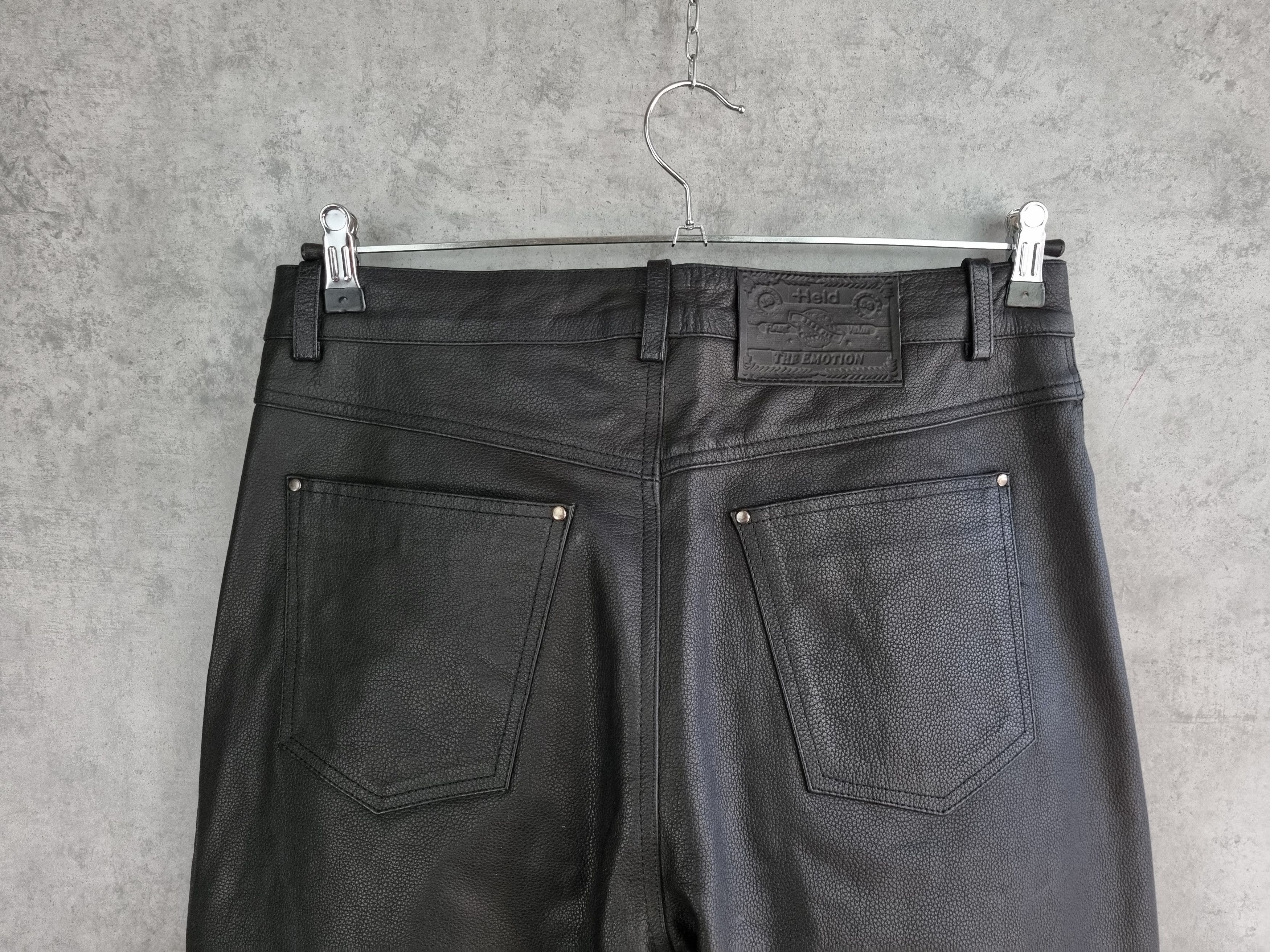 Leather 90s Leather Pant " Held The Emotions" Seen on Kanye West Size US 36 / EU 52 - 5 Thumbnail