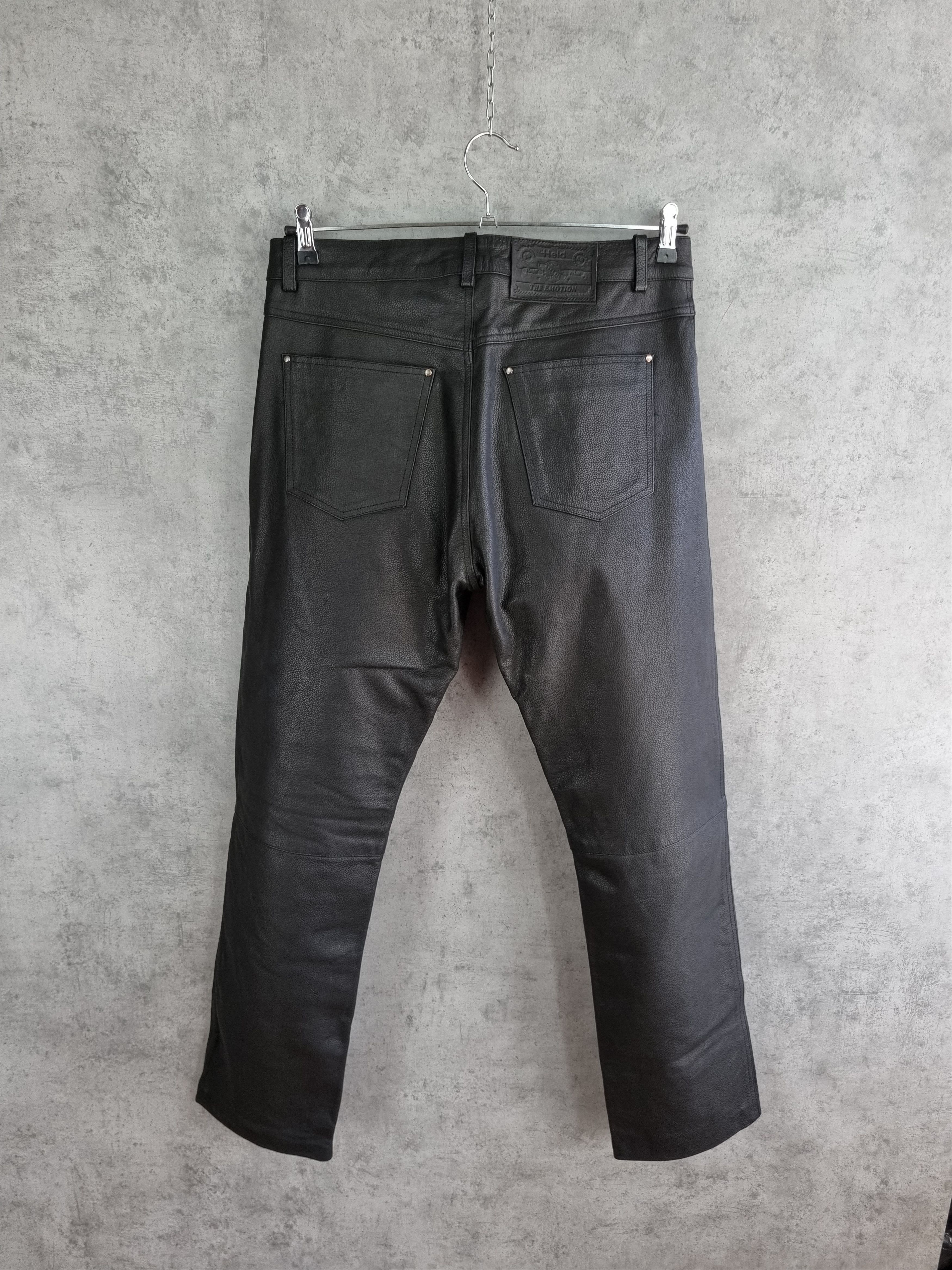 Leather 90s Leather Pant " Held The Emotions" Seen on Kanye West Size US 36 / EU 52 - 4 Thumbnail