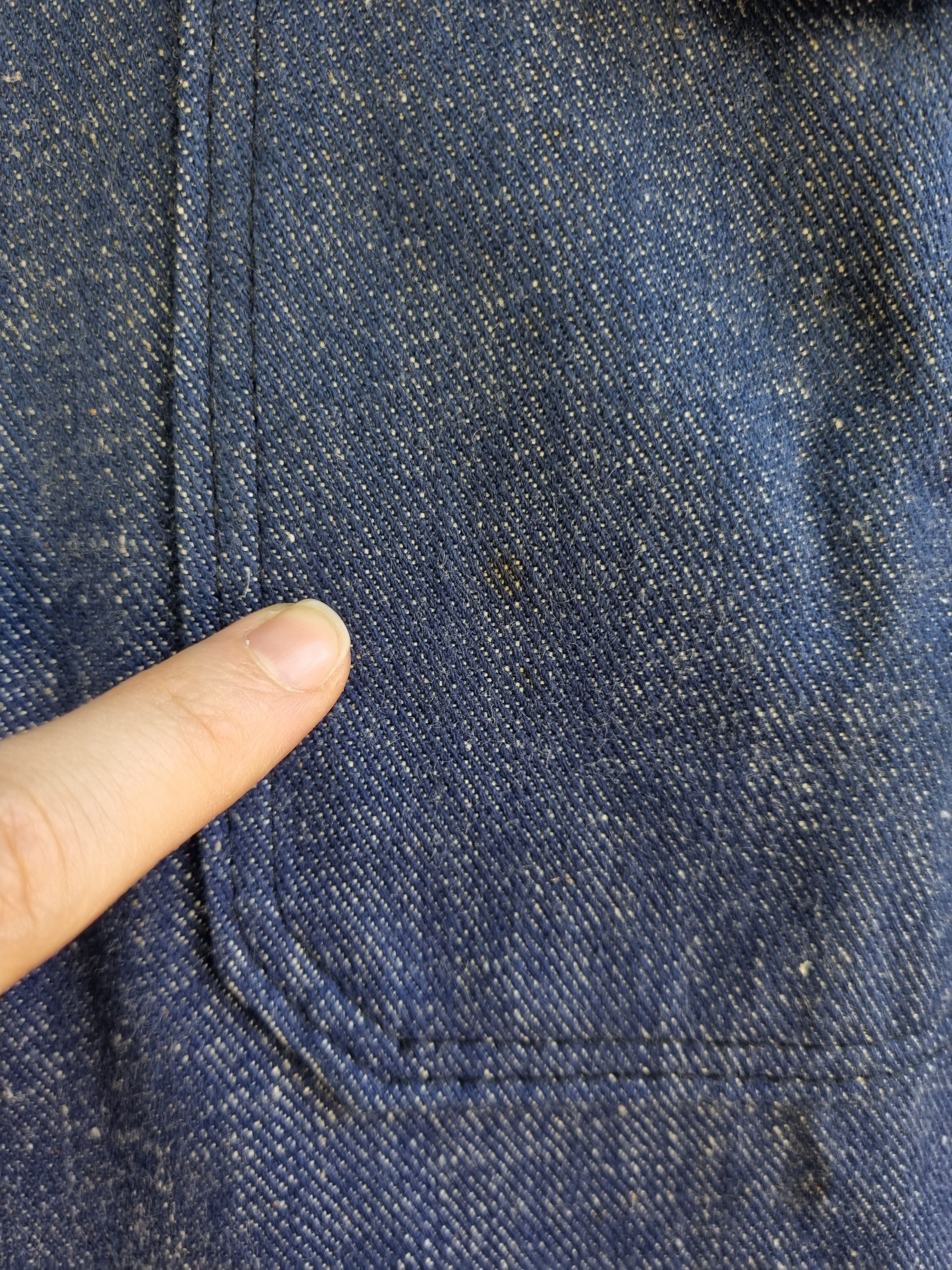 Vintage Rare Vintage Worker Denim Jacket Over Shirt Size US M / EU 48-50 / 2 - 13 Thumbnail
