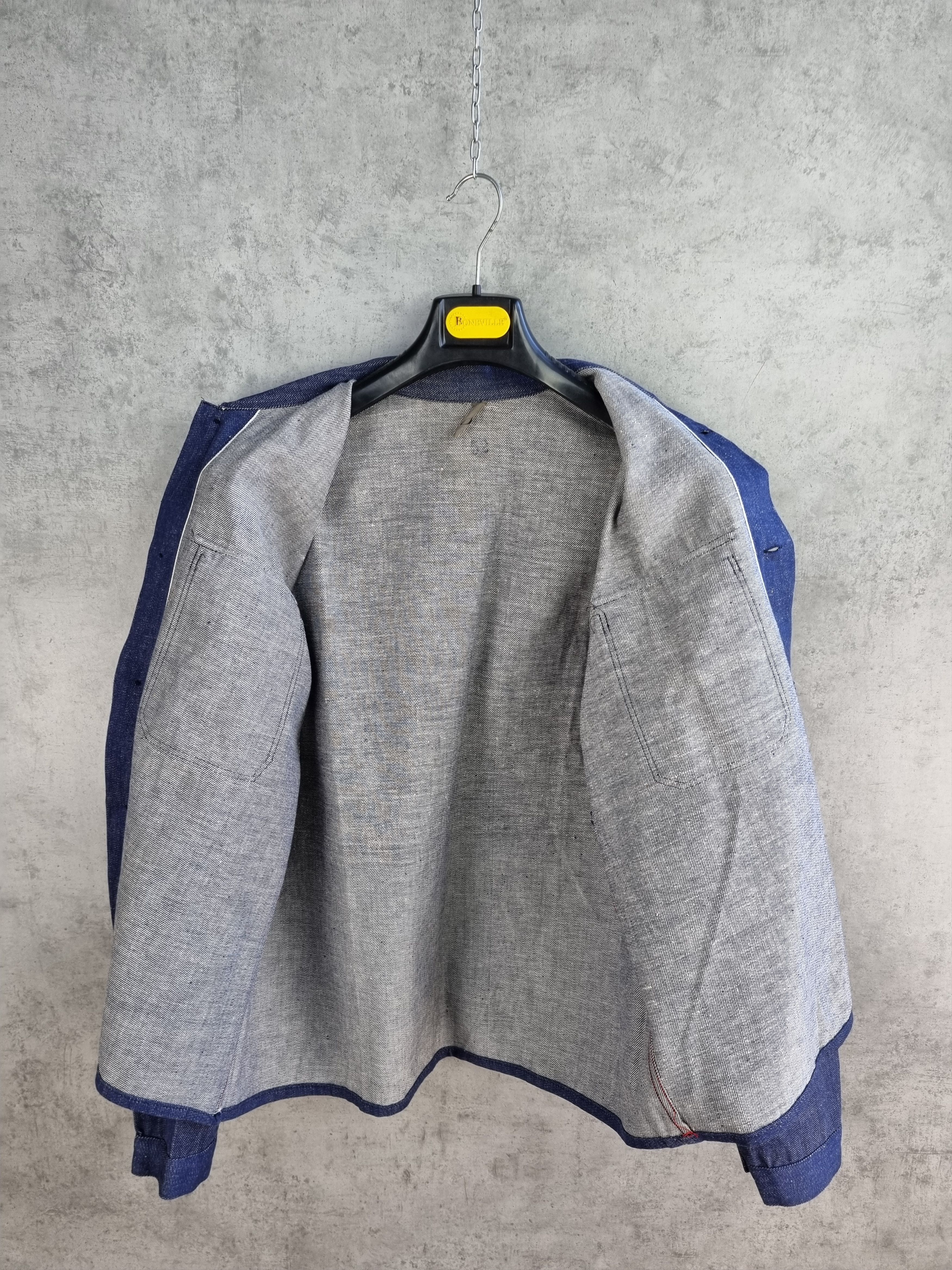 Vintage Rare Vintage Worker Denim Jacket Over Shirt Size US M / EU 48-50 / 2 - 3 Thumbnail