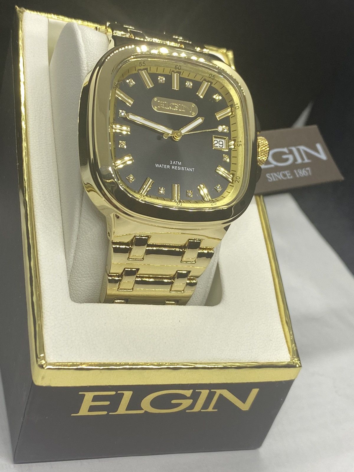Elgin Watch 44 mm Diameter for Men Size Brand New