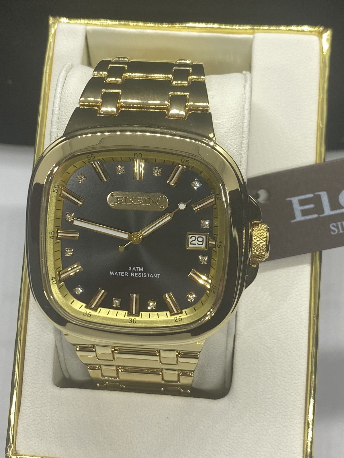 Elgin Watch 44 mm Diameter for Men Size Brand New
