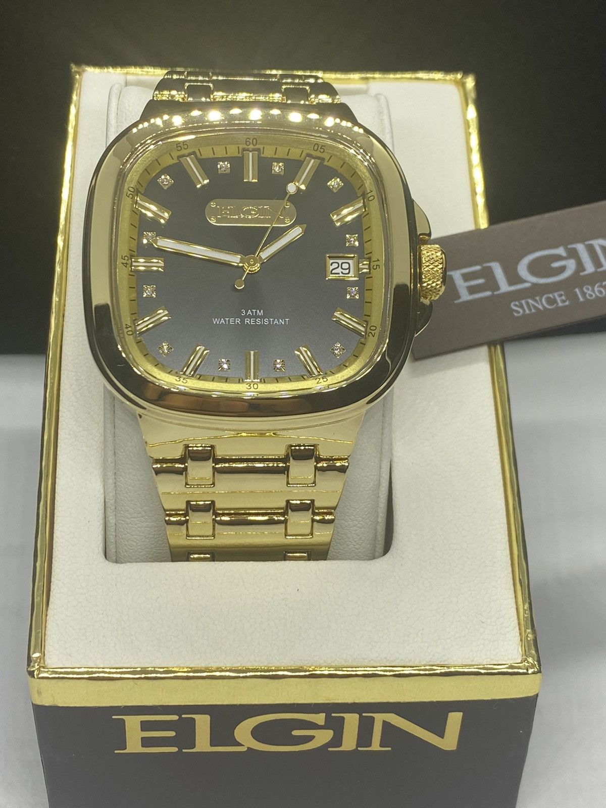 Elgin Watch 44 mm Diameter for Men Size Brand New