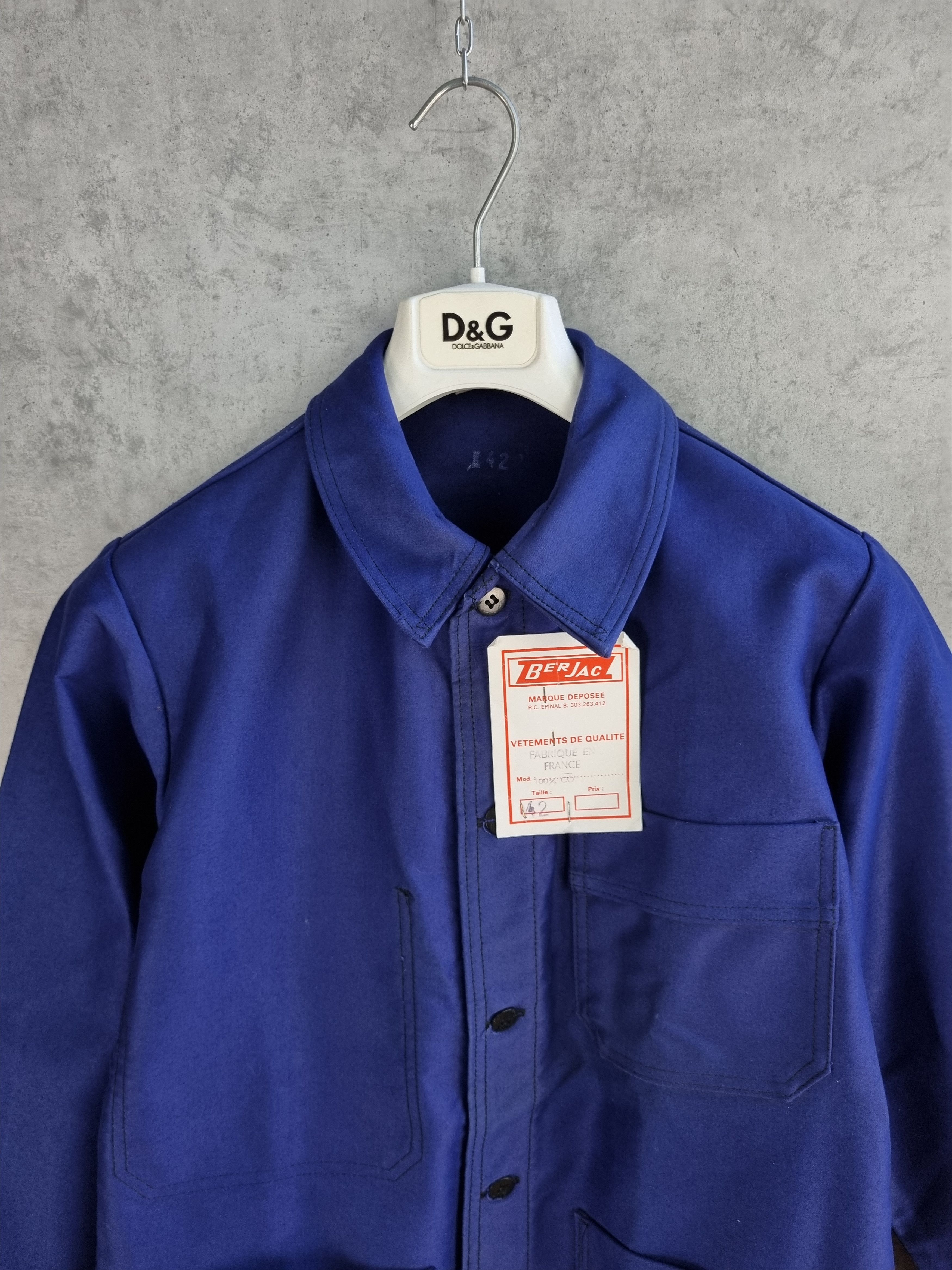 Le Laboureur × Vetra New 90s Sanfor Moleskin Worker Jacket Size US S / EU 44-46 / 1 - 6 Thumbnail