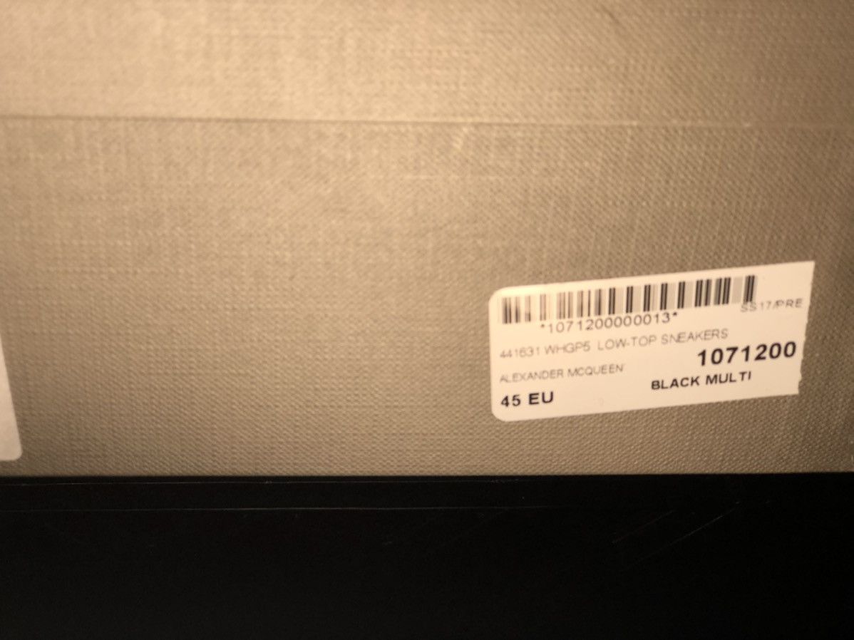 Alexander McQueen Alexander McQueen Oversized Larry Sneakers Size US 12 / EU 45 - 11 Thumbnail