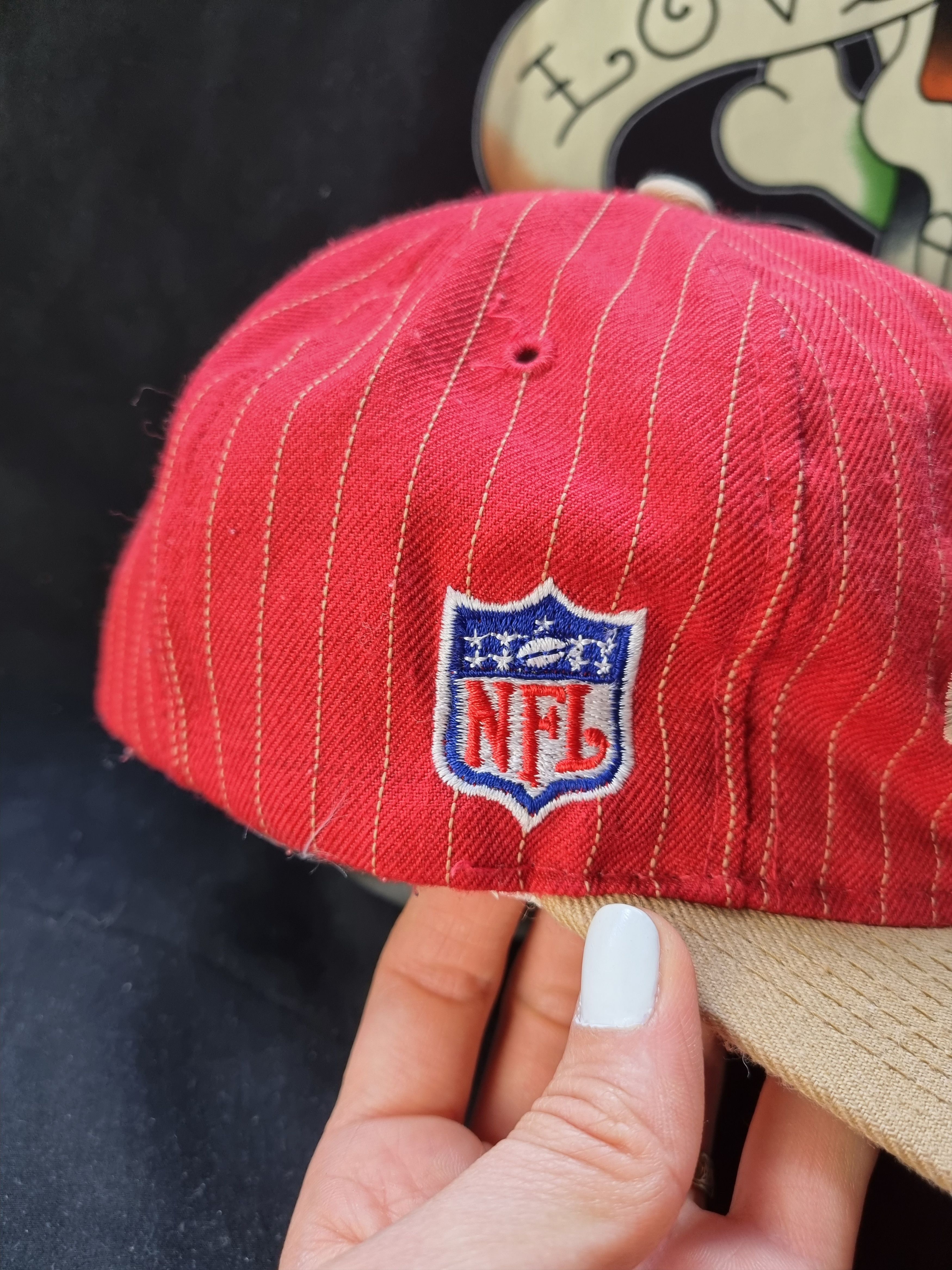 NFL × Sports Specialties × Vintage 90S Embroidered NFL 49ers San Francisco Vintage Wool Cap Size ONE SIZE - 9 Thumbnail