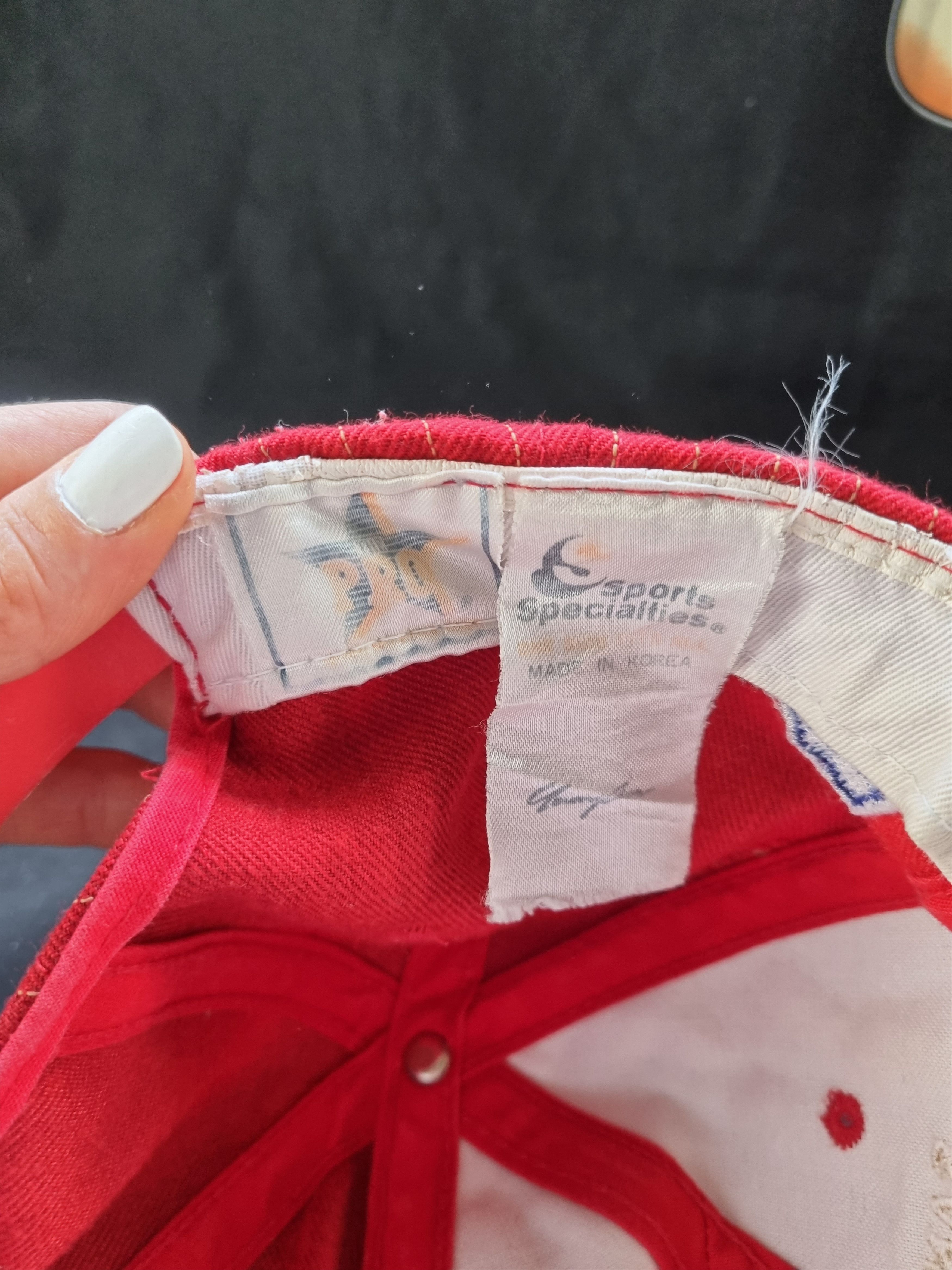 NFL × Sports Specialties × Vintage 90S Embroidered NFL 49ers San Francisco Vintage Wool Cap Size ONE SIZE - 5 Thumbnail