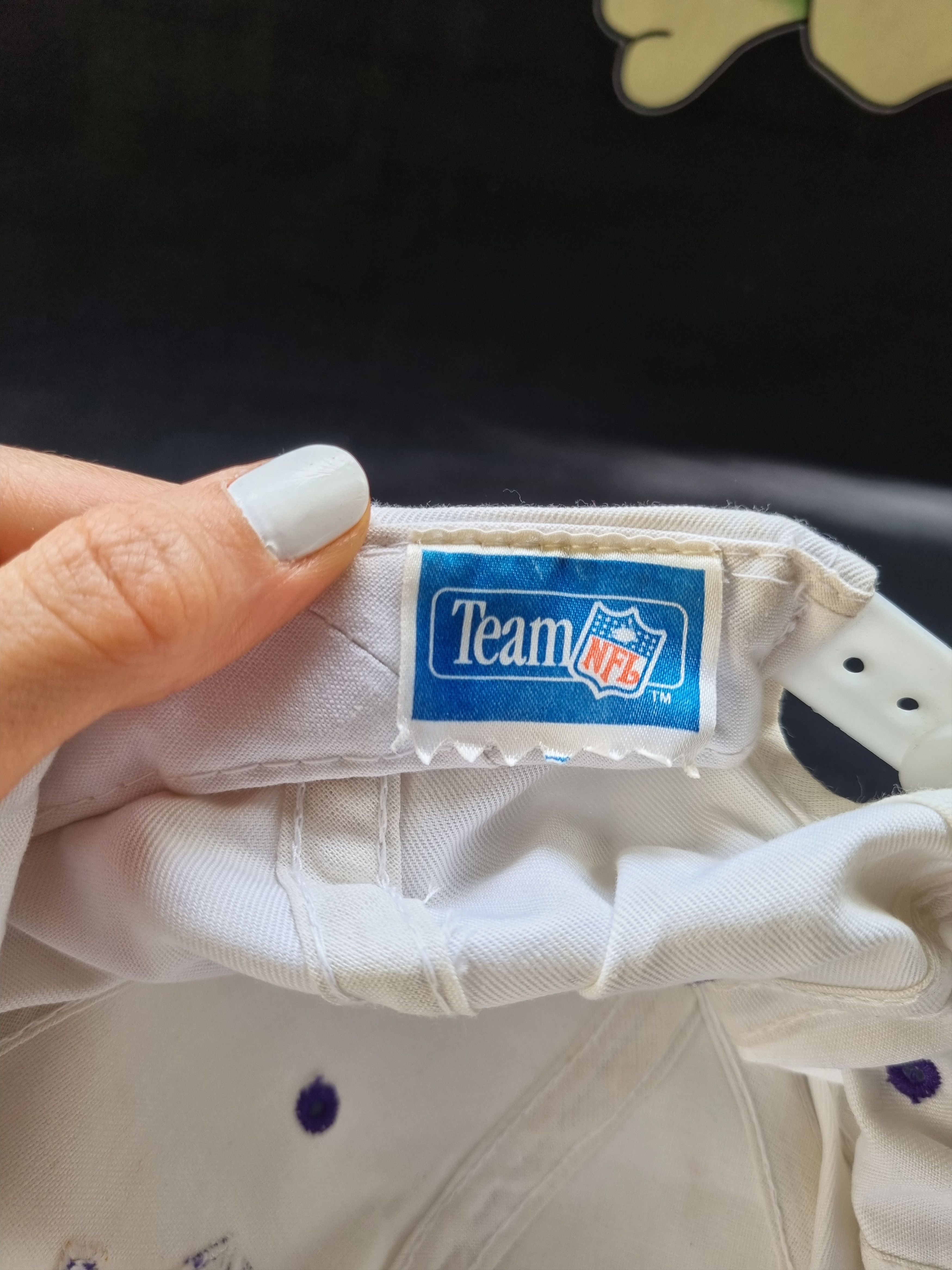 NFL × Sports Specialties × Vintage 90s Sport Specialties Embroidered NFL VIKINGS MINNESOTACap Size ONE SIZE - 7 Thumbnail