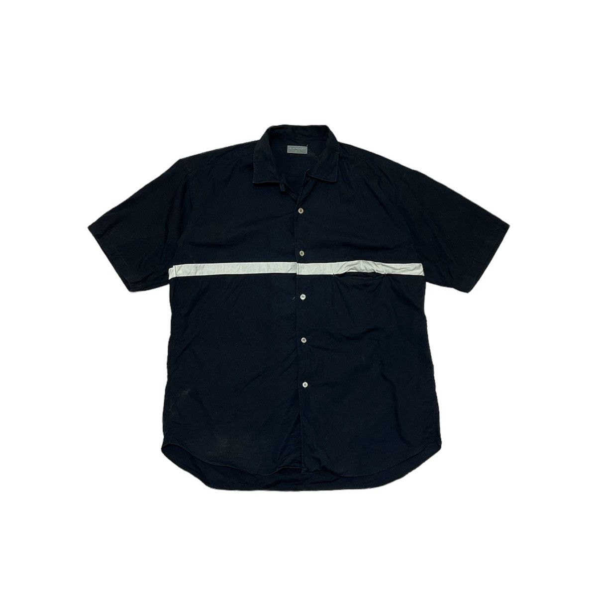Comme des Garcons CdGH Pocket Button ups shirt shorts sleeve Size US XL / EU 56 / 4 - 1 Thumbnail