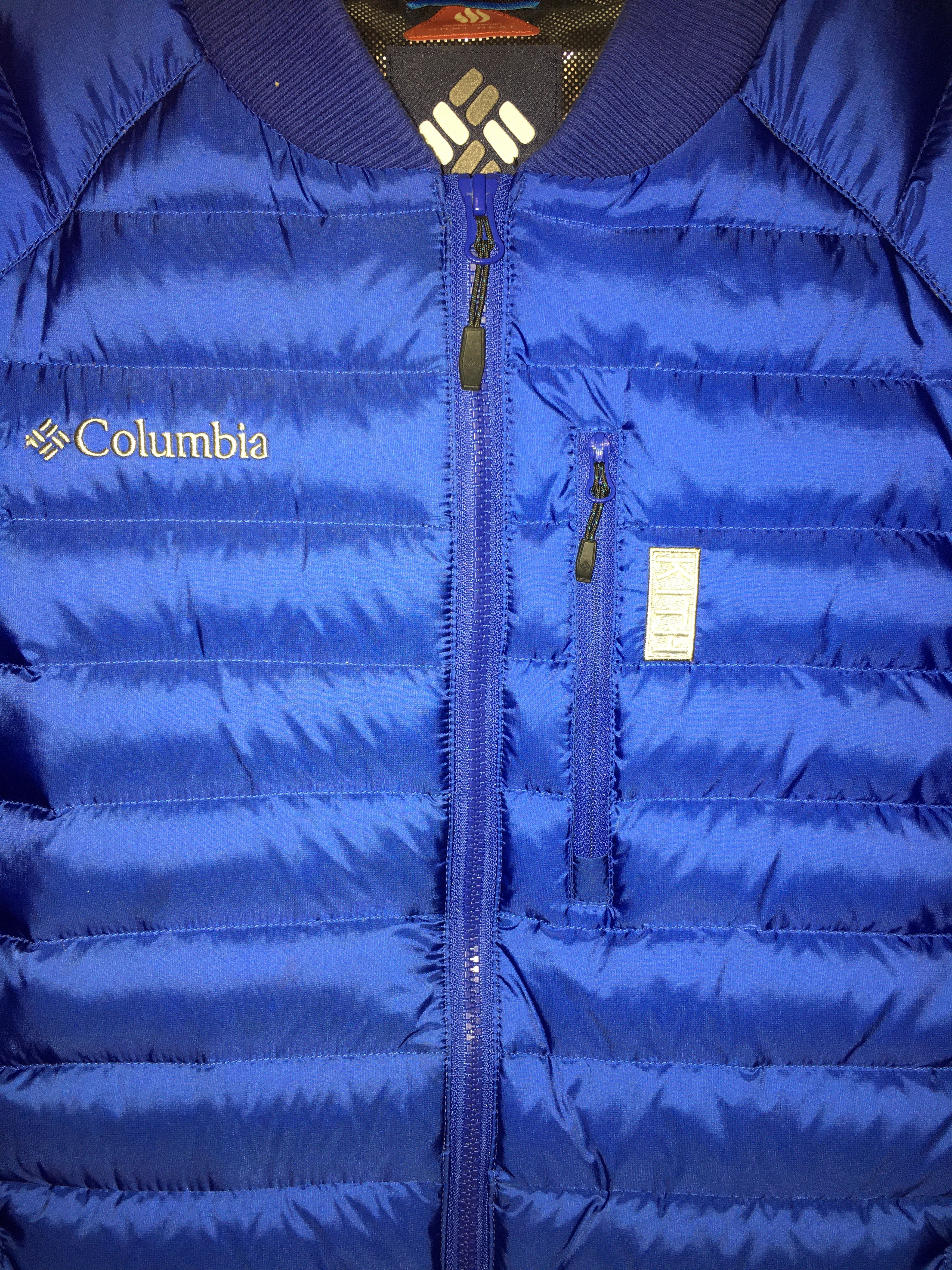 Columbia × Kith Kith Aspen Omni-Heat Down Shell Bomber Electic Blue Size US L / EU 52-54 / 3 - 4 Thumbnail