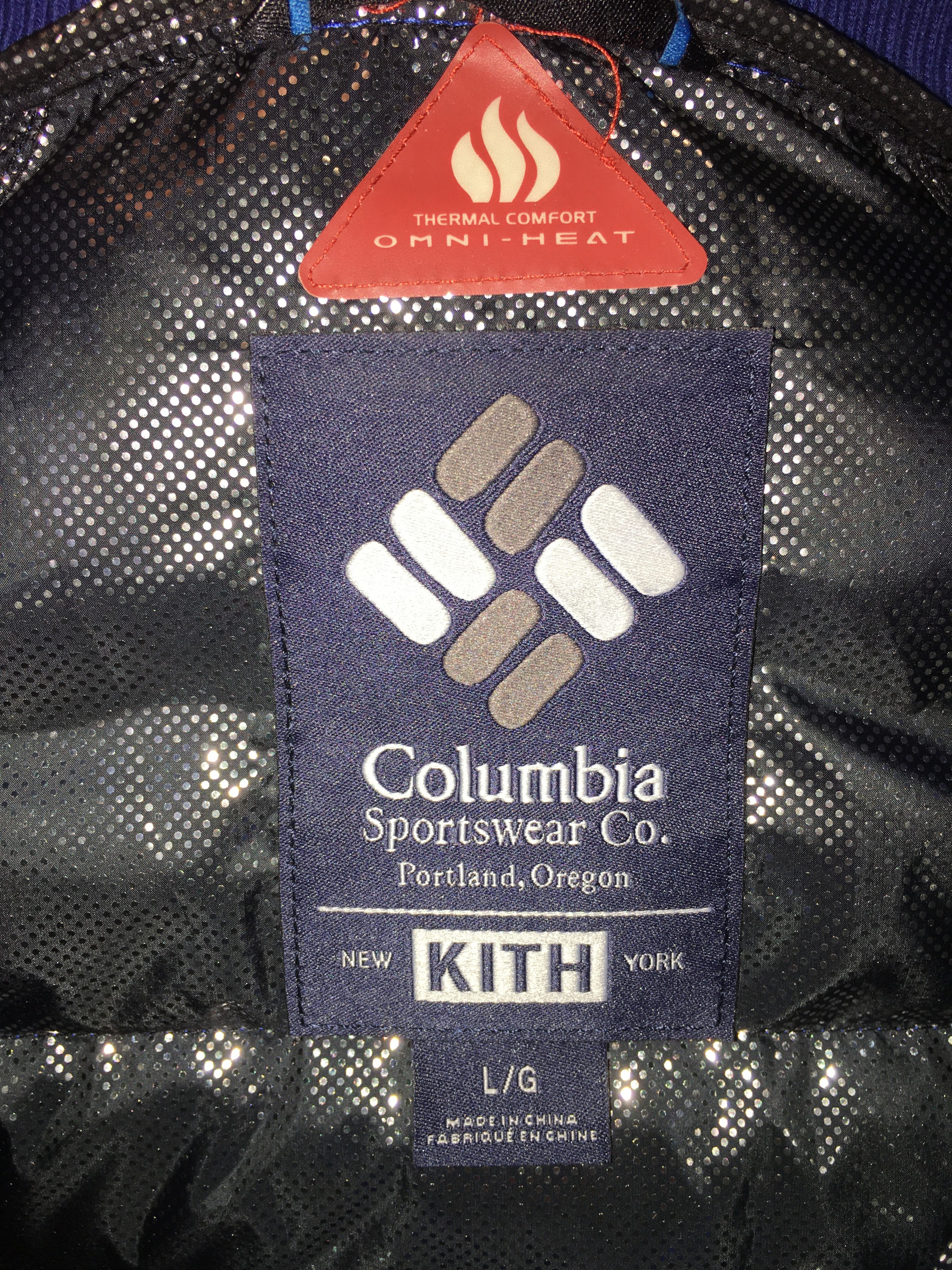 Columbia × Kith Kith Aspen Omni-Heat Down Shell Bomber Electic Blue Size US L / EU 52-54 / 3 - 6 Thumbnail