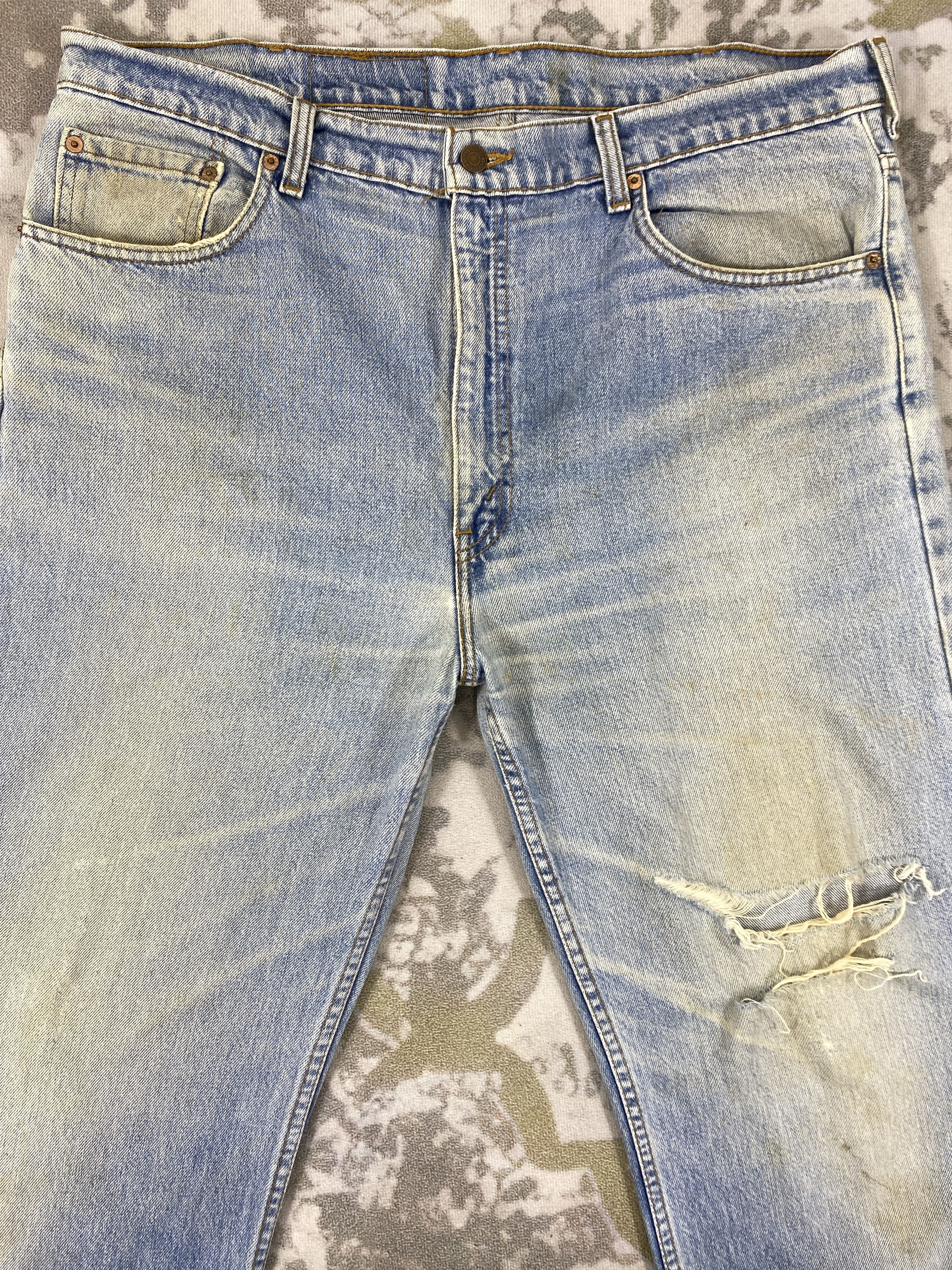 Levi's Light Wash Vintage Levi's 516 Jeans 40x33 Denim - JN1451 Size US 40 / EU 56 - 3 Thumbnail
