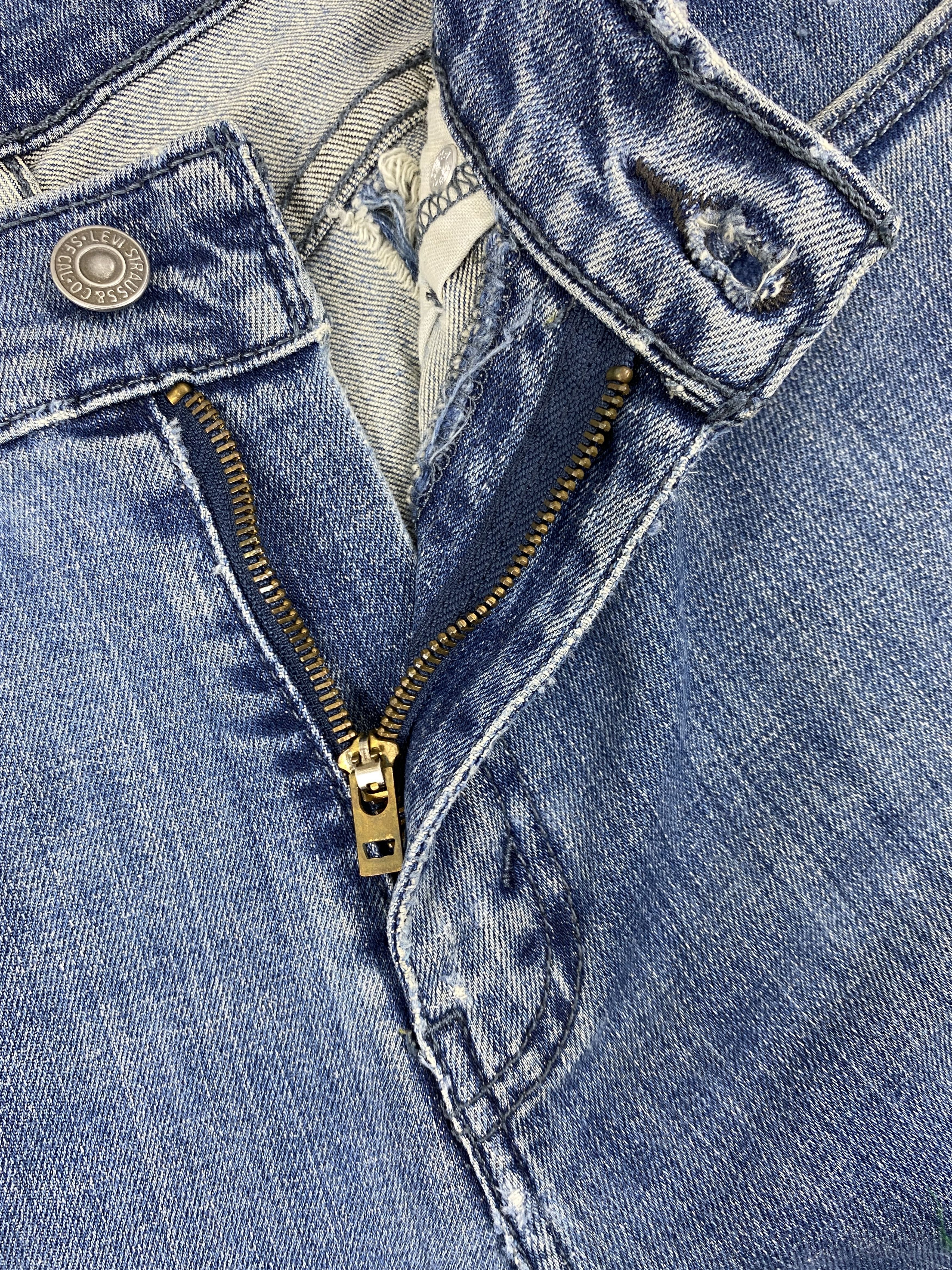 Levi's Wash Blue Vintage Levi's 514 Jeans 30x30 Denim - JN1455 Size US 30 / EU 46 - 5 Thumbnail