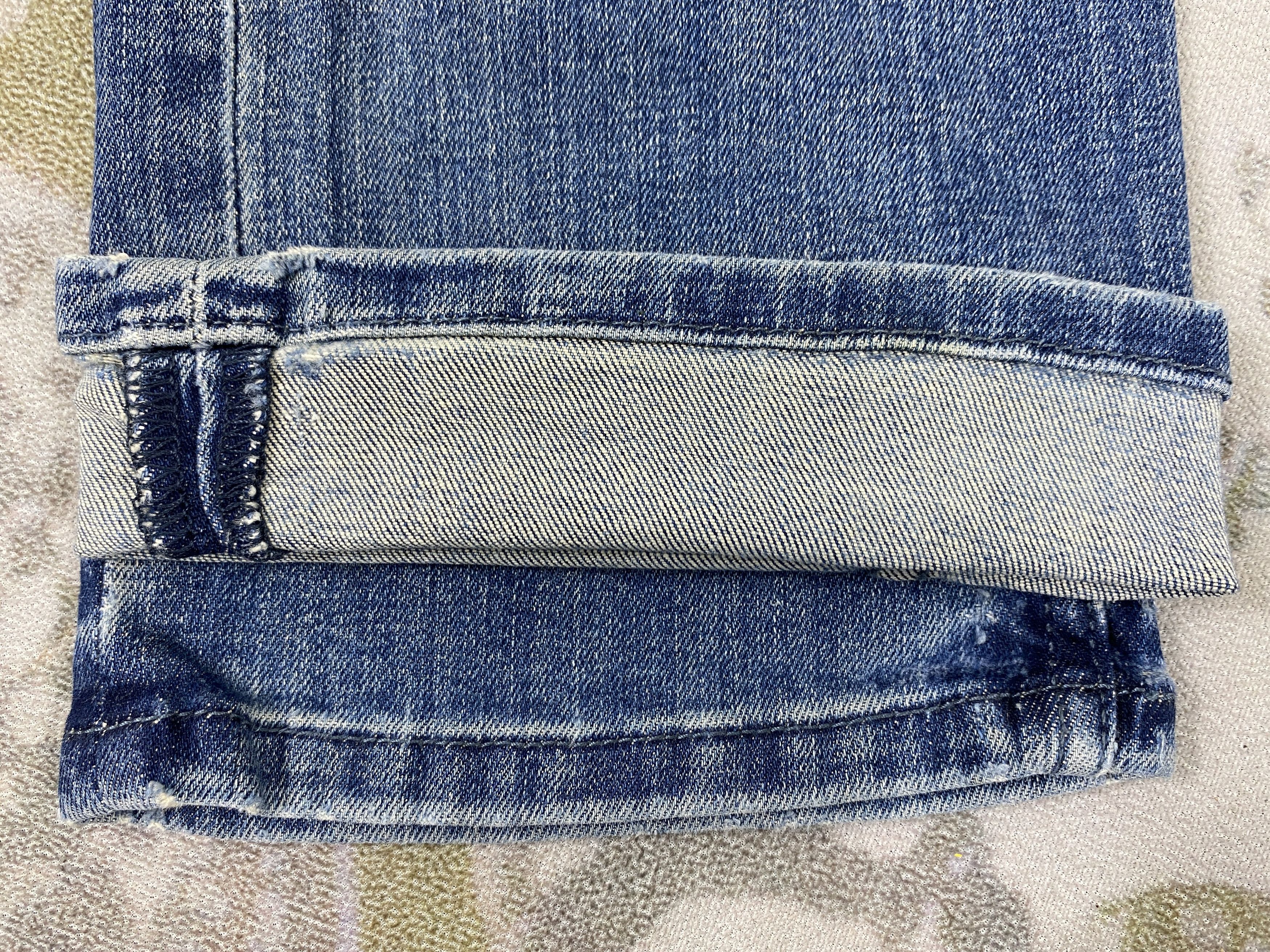 Levi's Wash Blue Vintage Levi's 514 Jeans 30x30 Denim - JN1455 Size US 30 / EU 46 - 14 Thumbnail