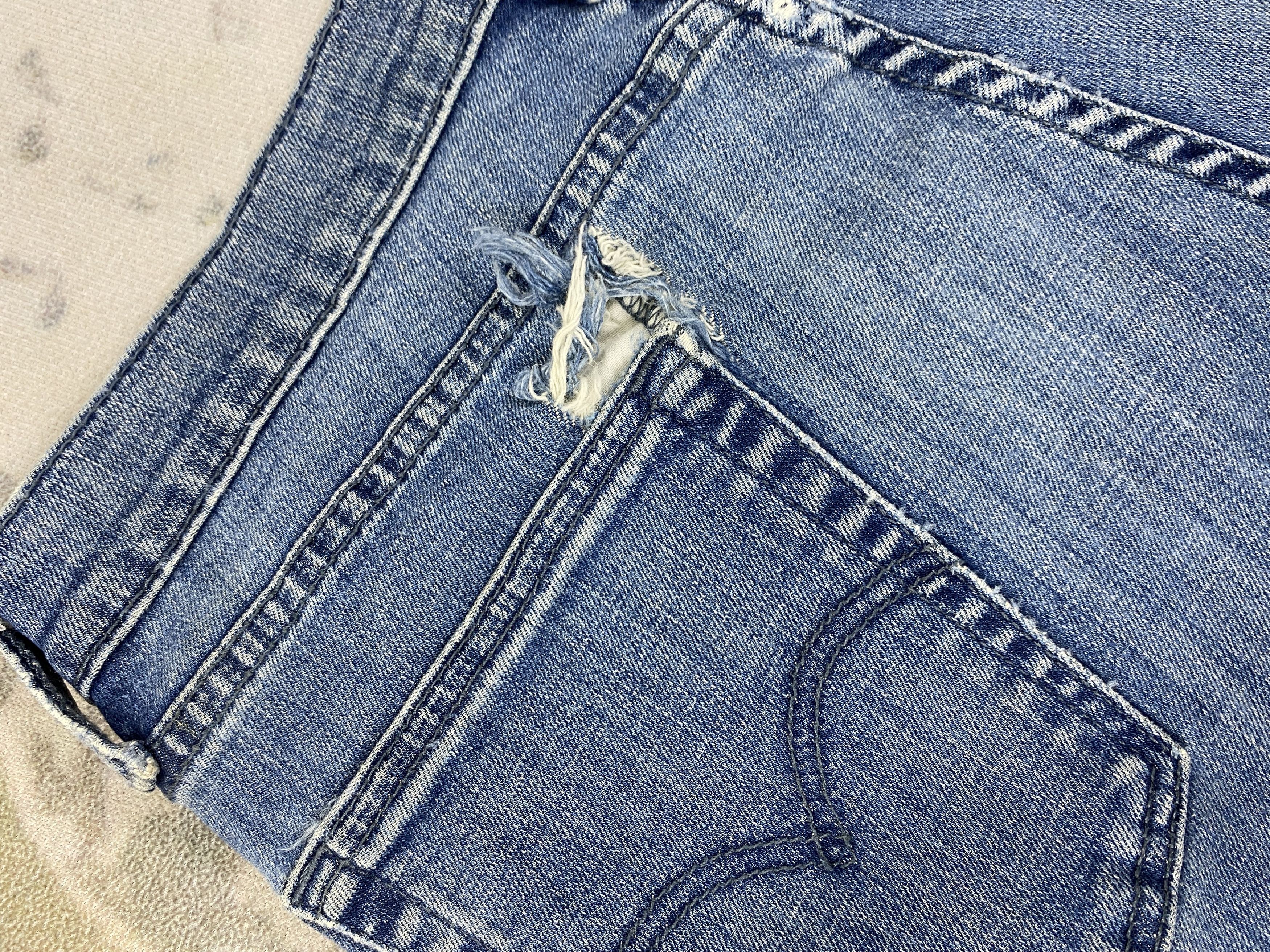 Levi's Wash Blue Vintage Levi's 514 Jeans 30x30 Denim - JN1455 Size US 30 / EU 46 - 13 Thumbnail