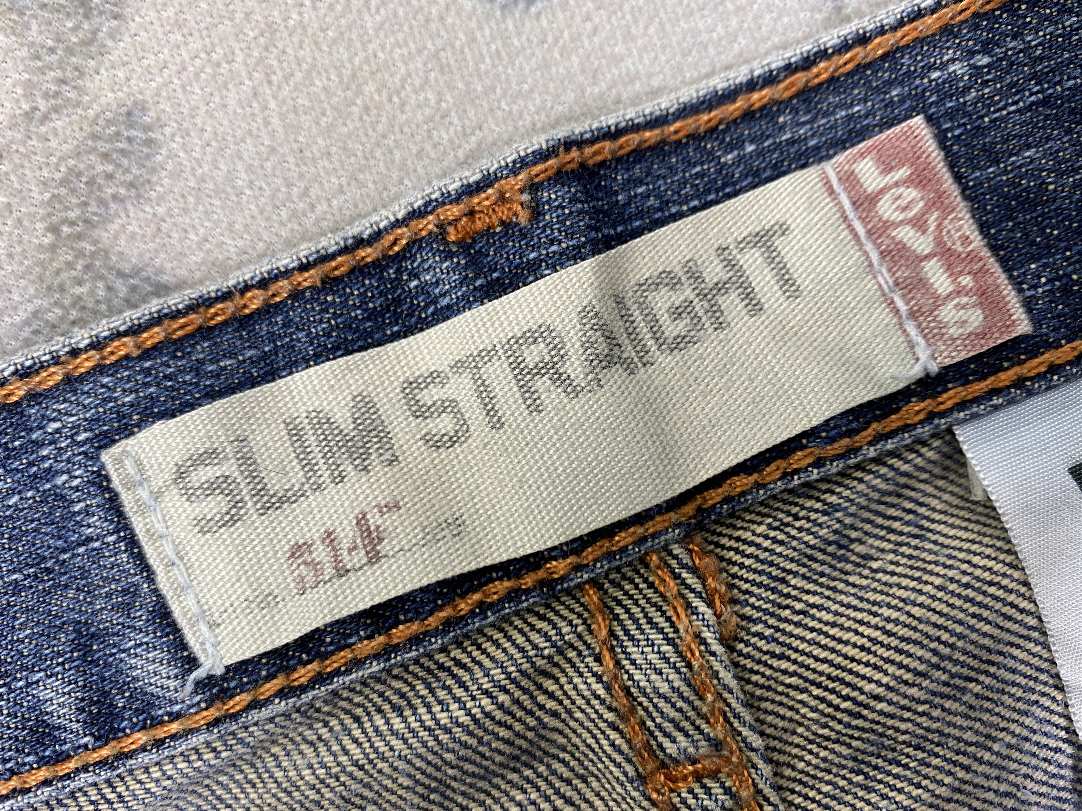 Levi's Wash Blue Vintage Levi's 514 Jeans 33x30.5 Denim - JN1458 Size US 33 - 7 Thumbnail