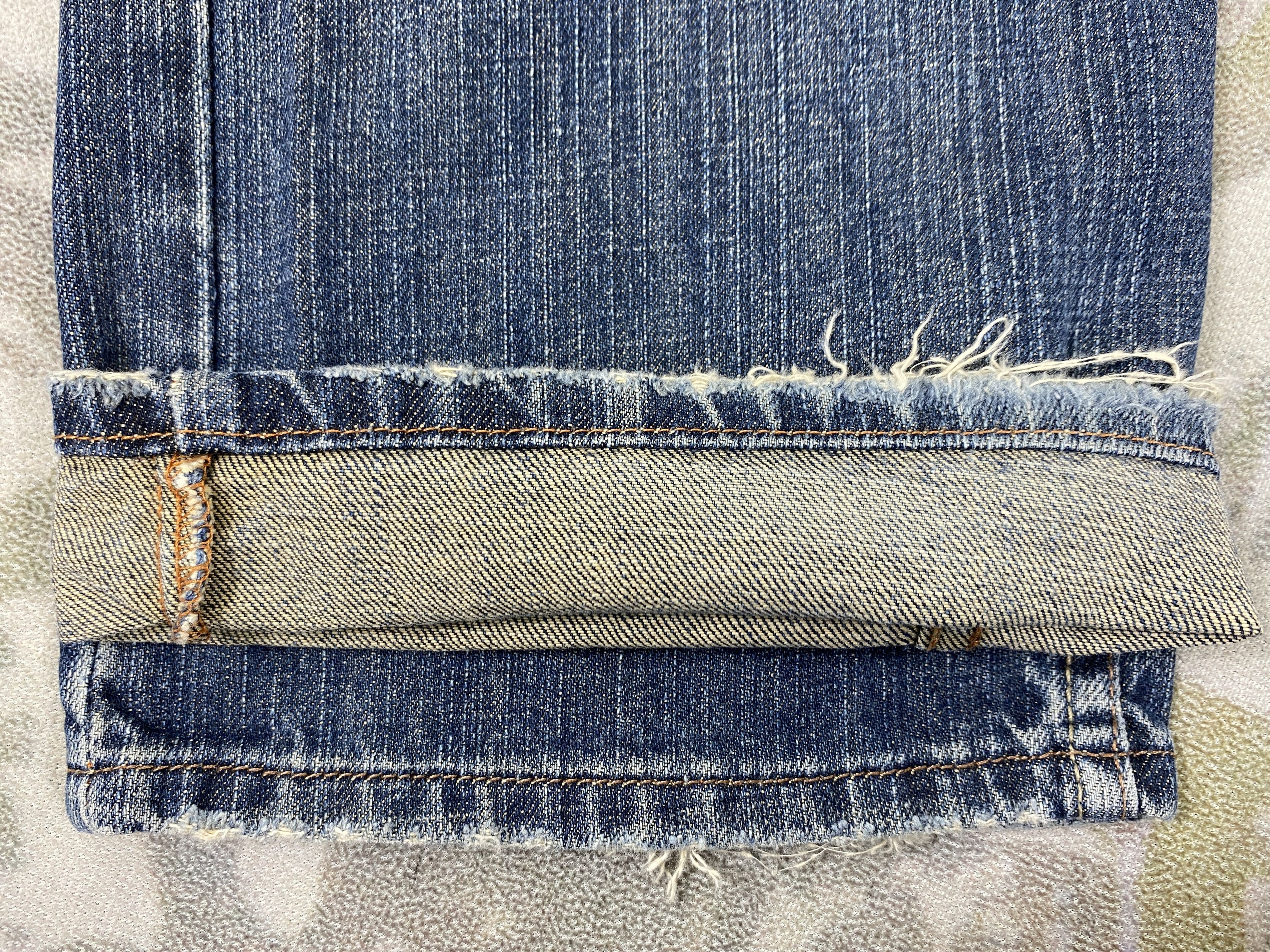 Levi's Wash Blue Vintage Levi's 514 Jeans 33x30.5 Denim - JN1458 Size US 33 - 13 Thumbnail