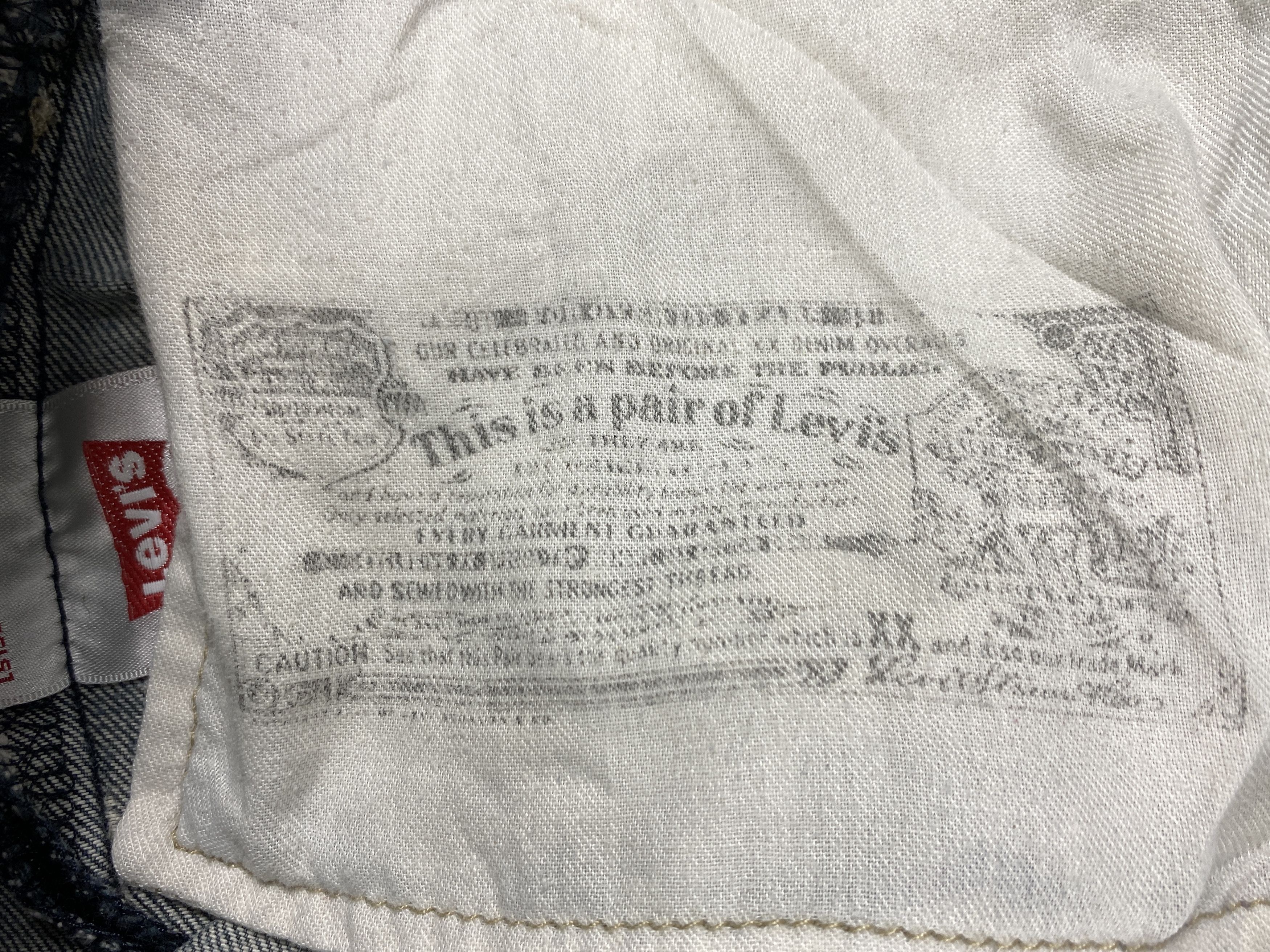 Levi's Grey Vintage Levi's Jeans 33x32 Denim - JN1594 Size US 33 - 10 Thumbnail