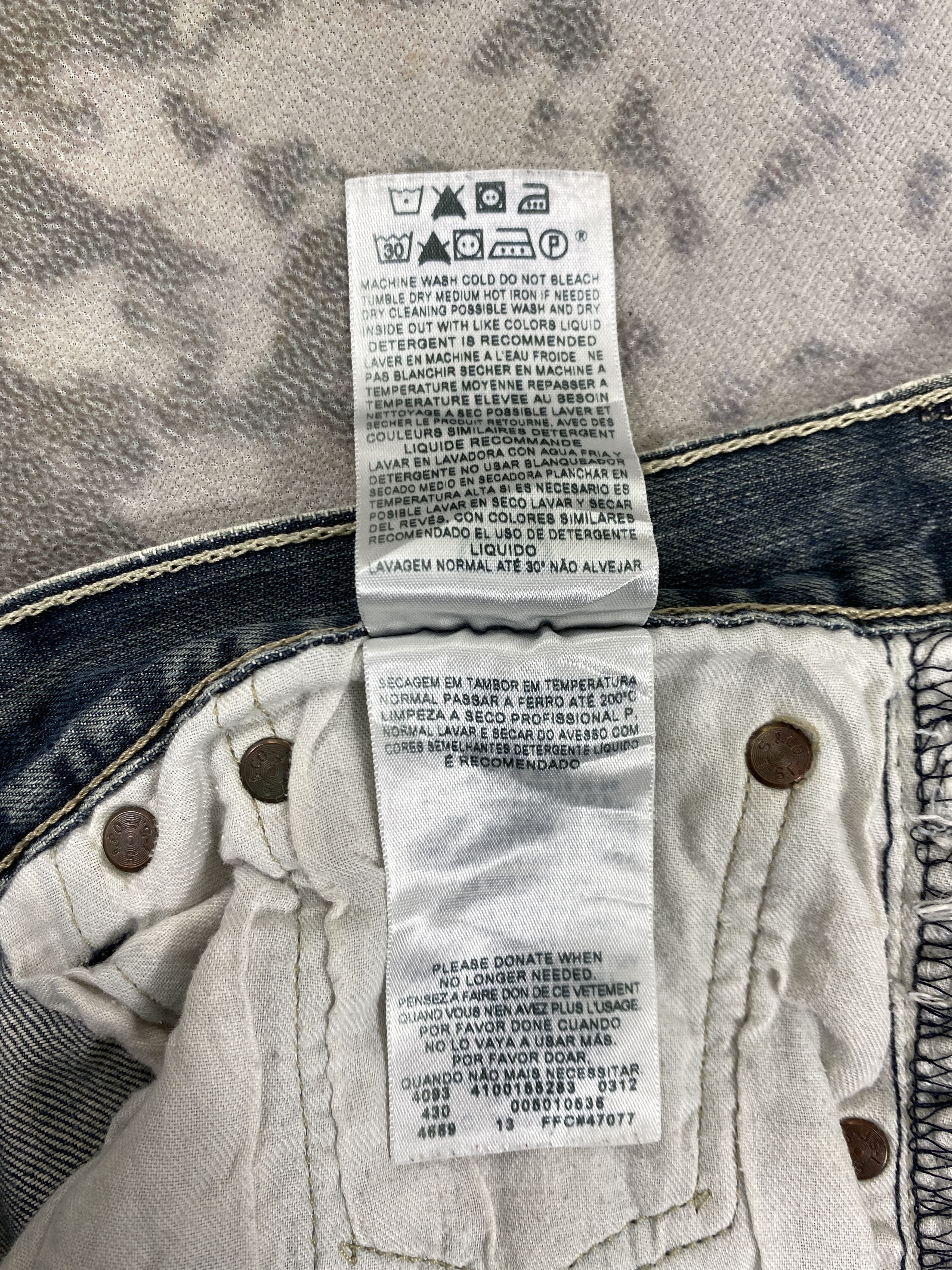 Levi's Grey Vintage Levi's Jeans 33x32 Denim - JN1594 Size US 33 - 9 Thumbnail