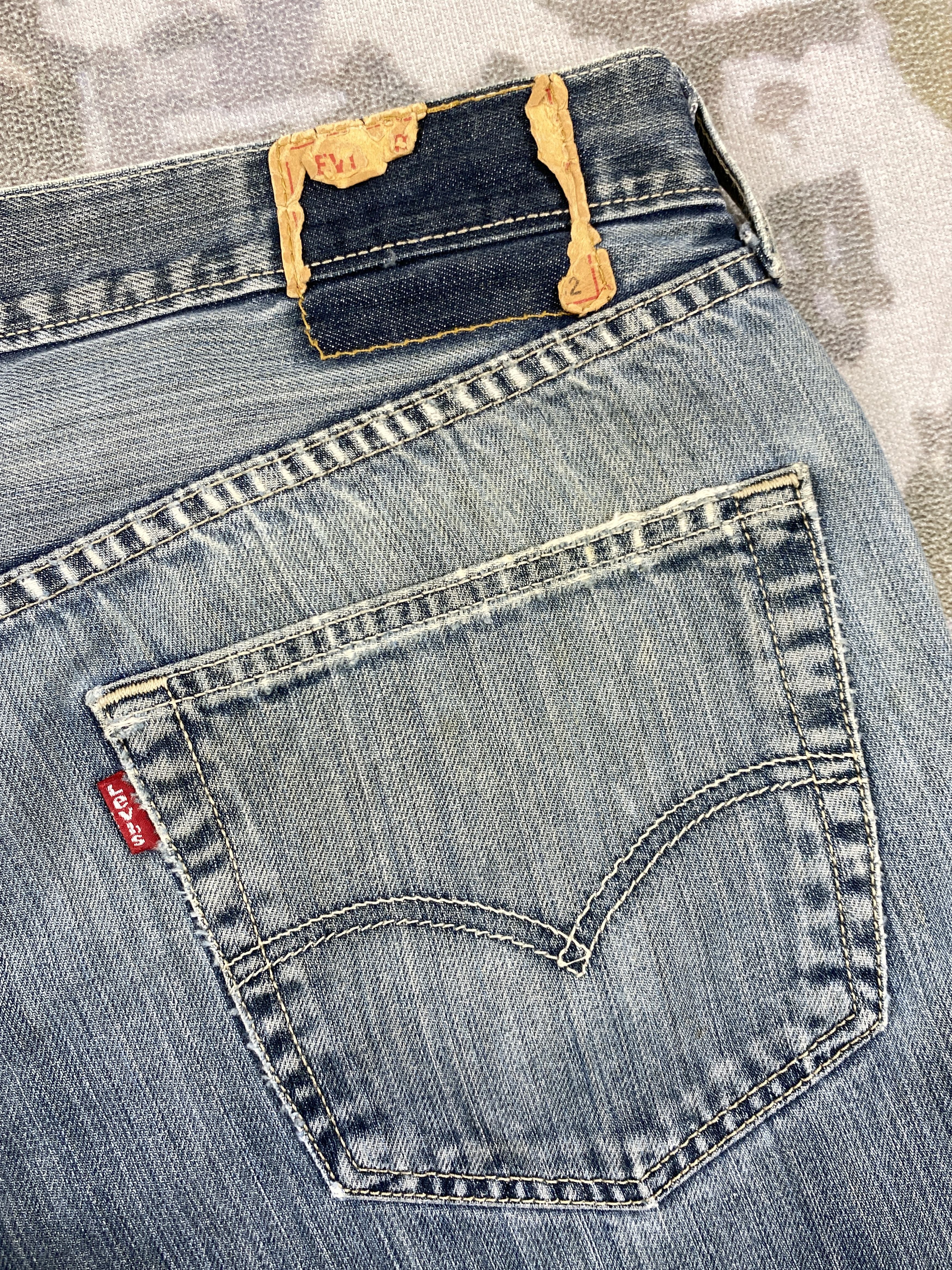 Levi's Grey Vintage Levi's Jeans 33x32 Denim - JN1594 Size US 33 - 13 Thumbnail
