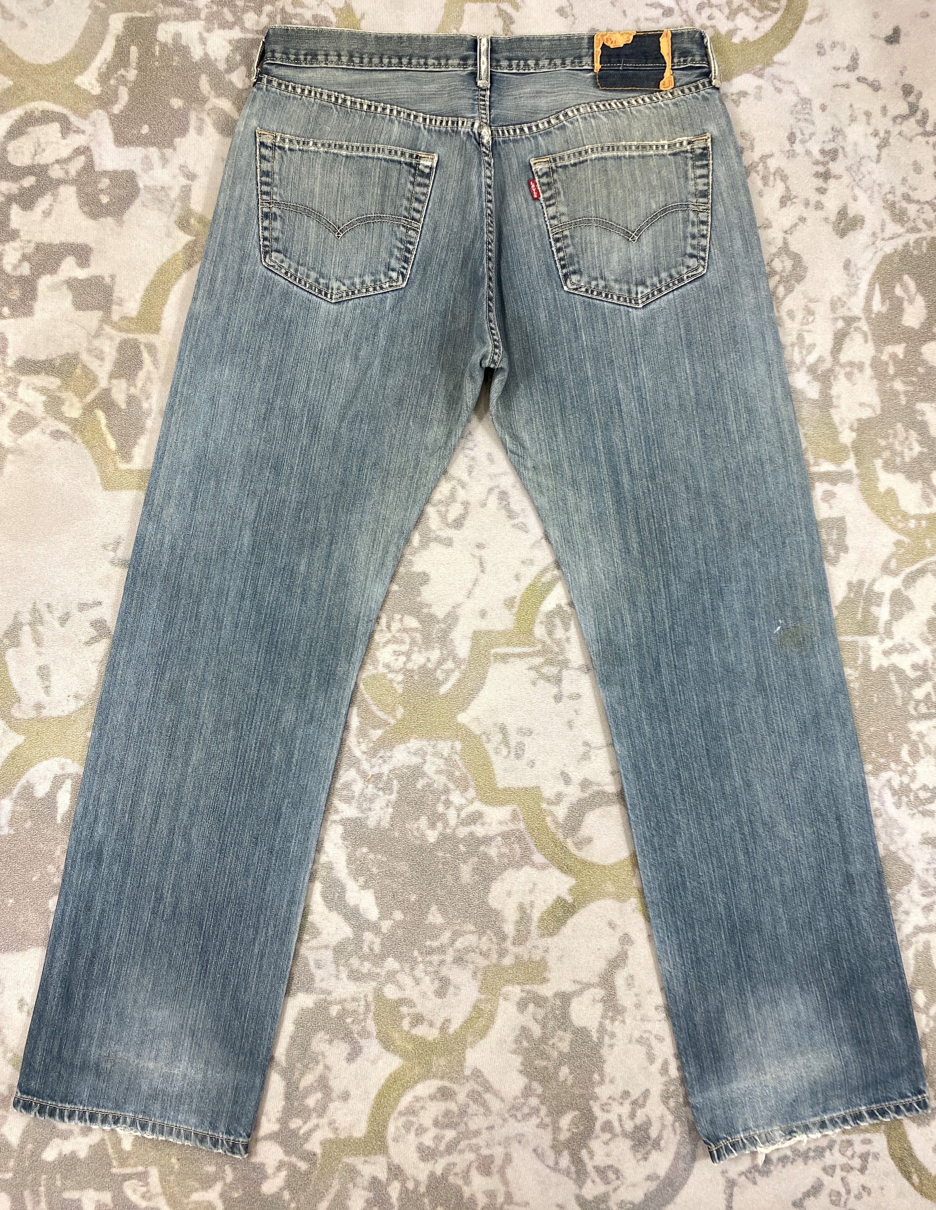 Levi's Grey Vintage Levi's Jeans 33x32 Denim - JN1594 Size US 33 - 2 Thumbnail