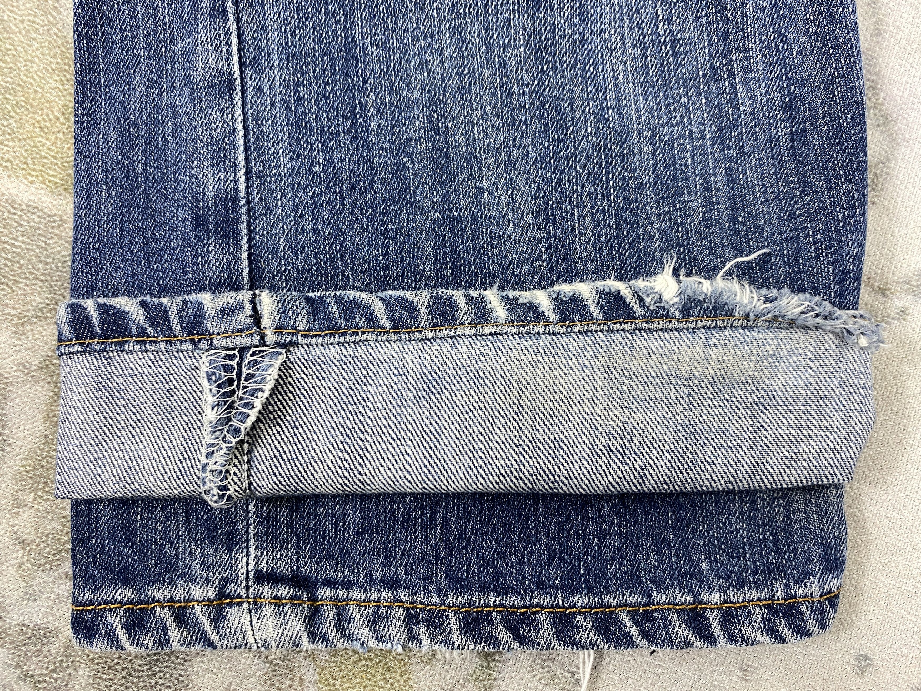 Levi's Wash Blue Vintage Levi's 501 Jeans 33x31.5 - Size US 33 - 11 Thumbnail