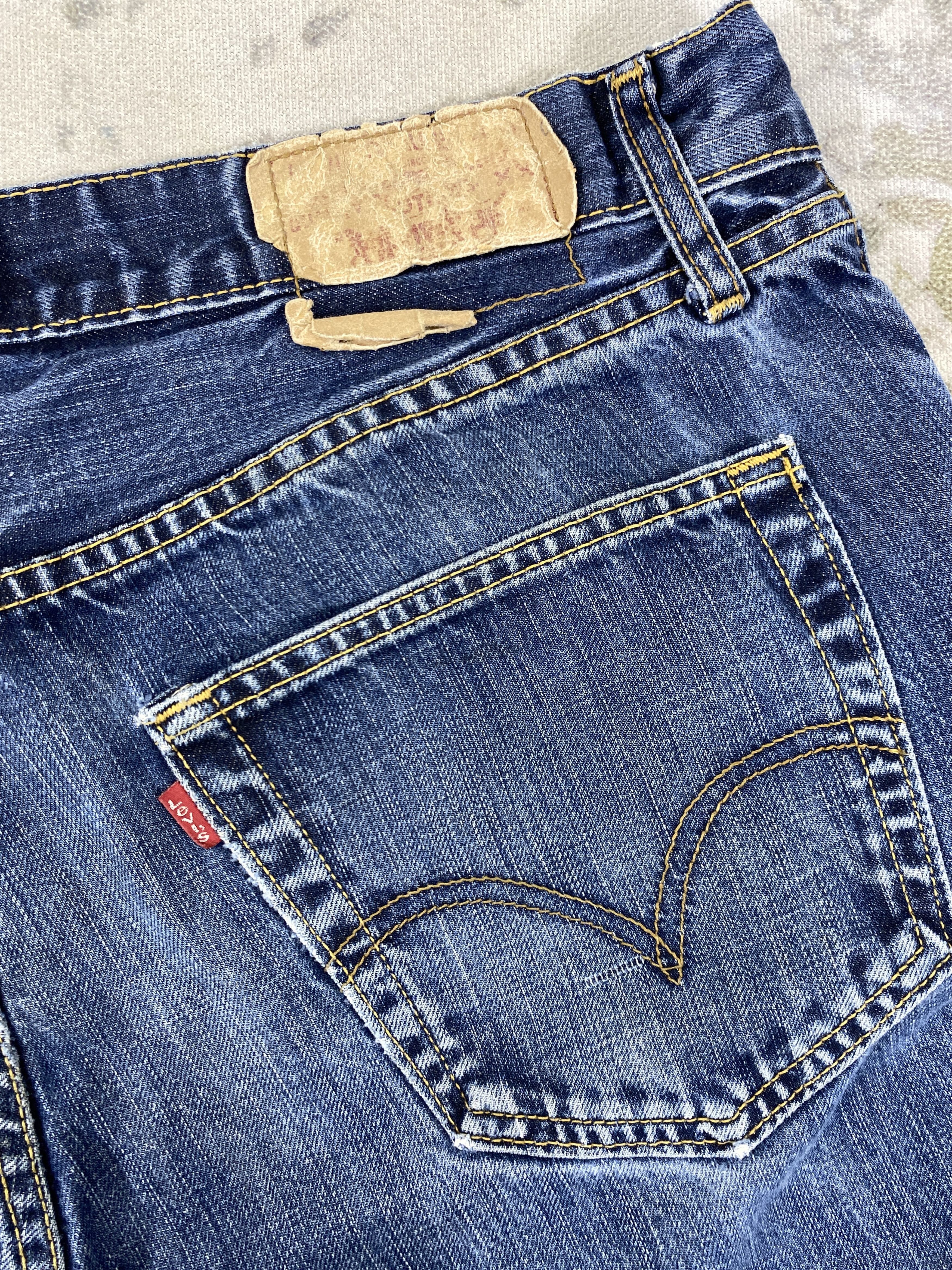 Levi's Wash Blue Vintage Levi's 501 Jeans 35x29.5 Denim - JN1590 Size US 35 - 11 Thumbnail