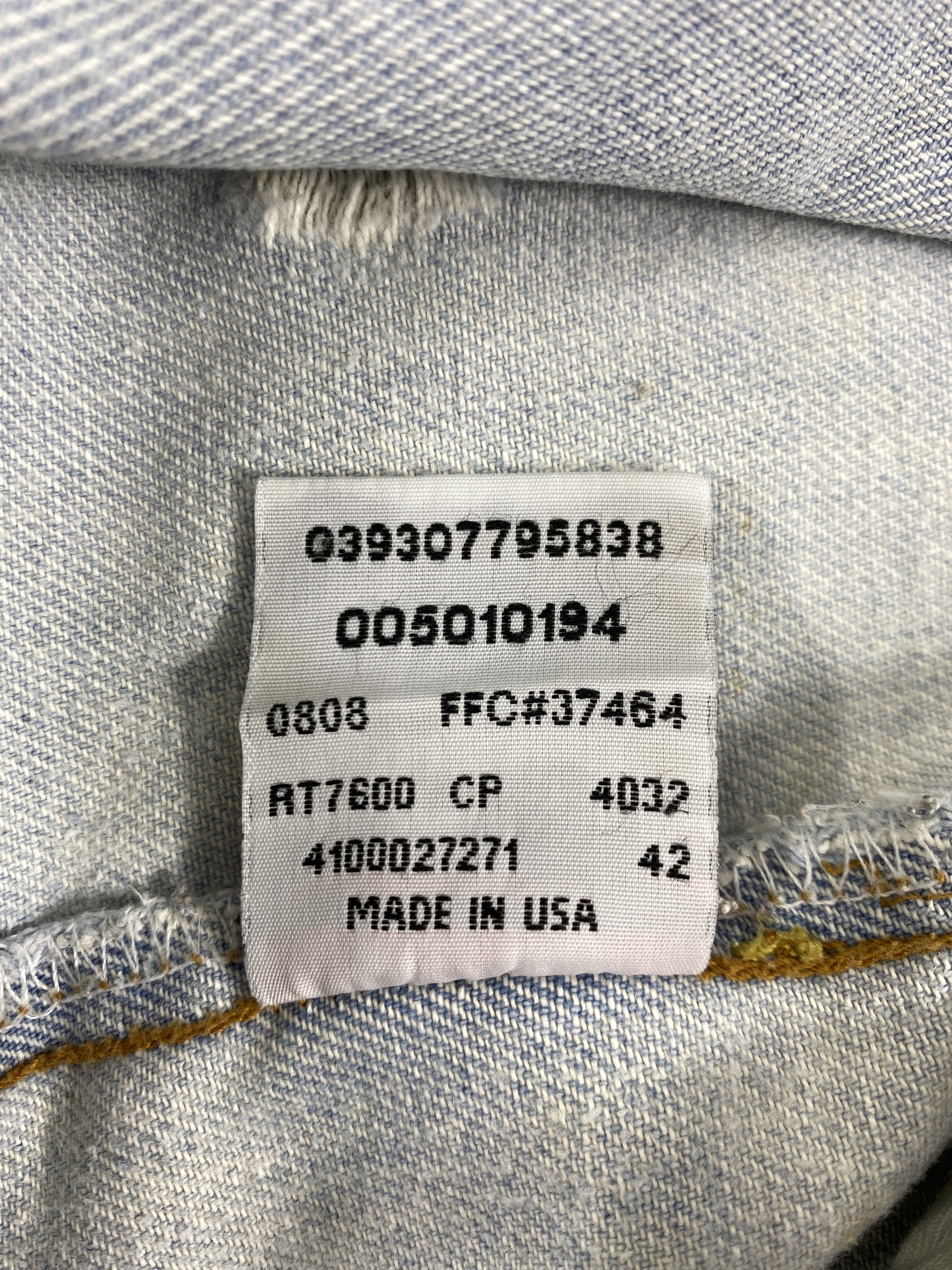 Levi's Dirty Used Blue Vintage Levi's 501 Jeans 31x29 - JN1593 Size US 31 - 9 Thumbnail
