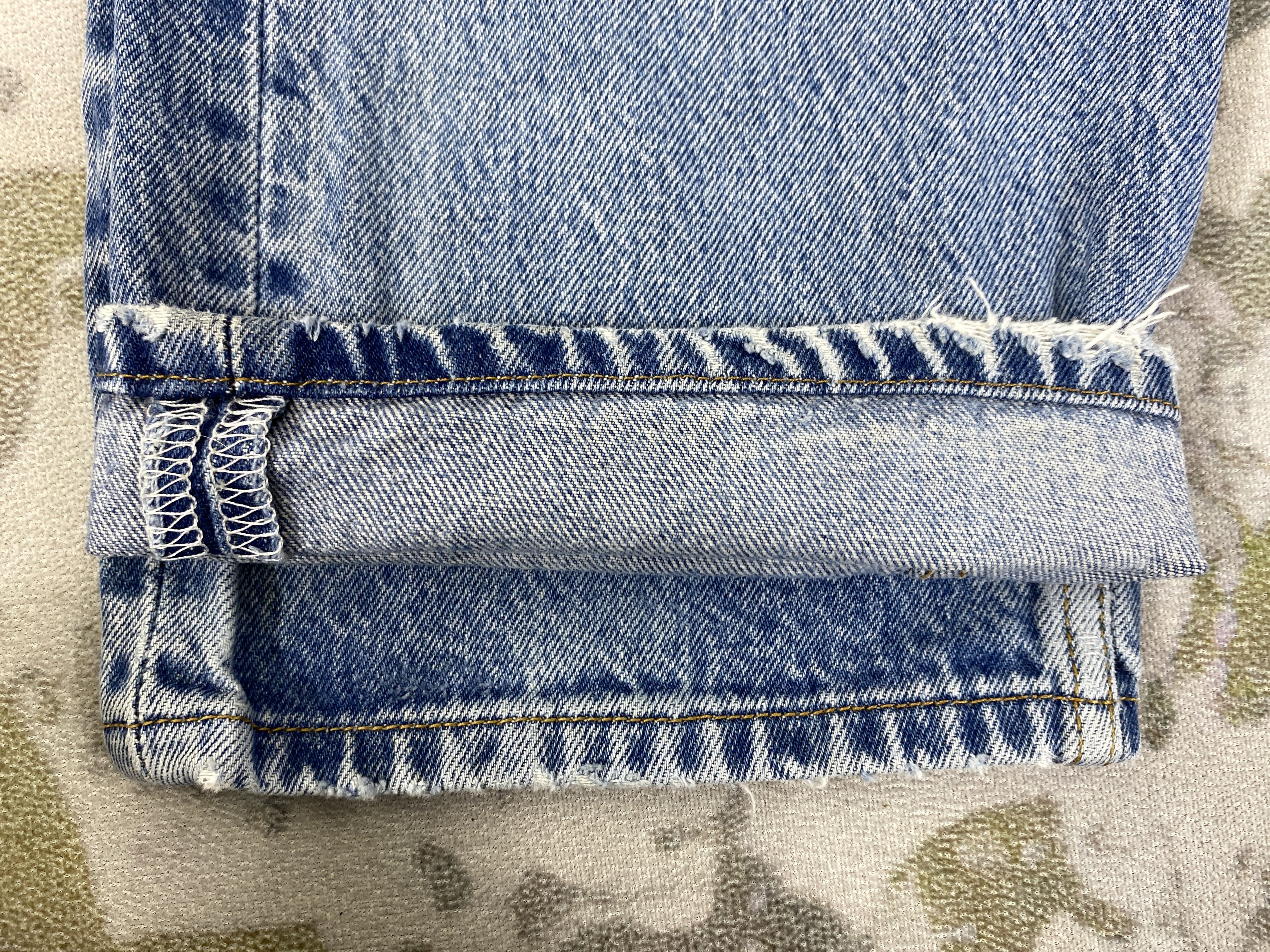 Levi's Wash Blue Vintage Levi's 501 Jeans 31x26.5 Denim - JN1595 Size US 31 - 15 Thumbnail