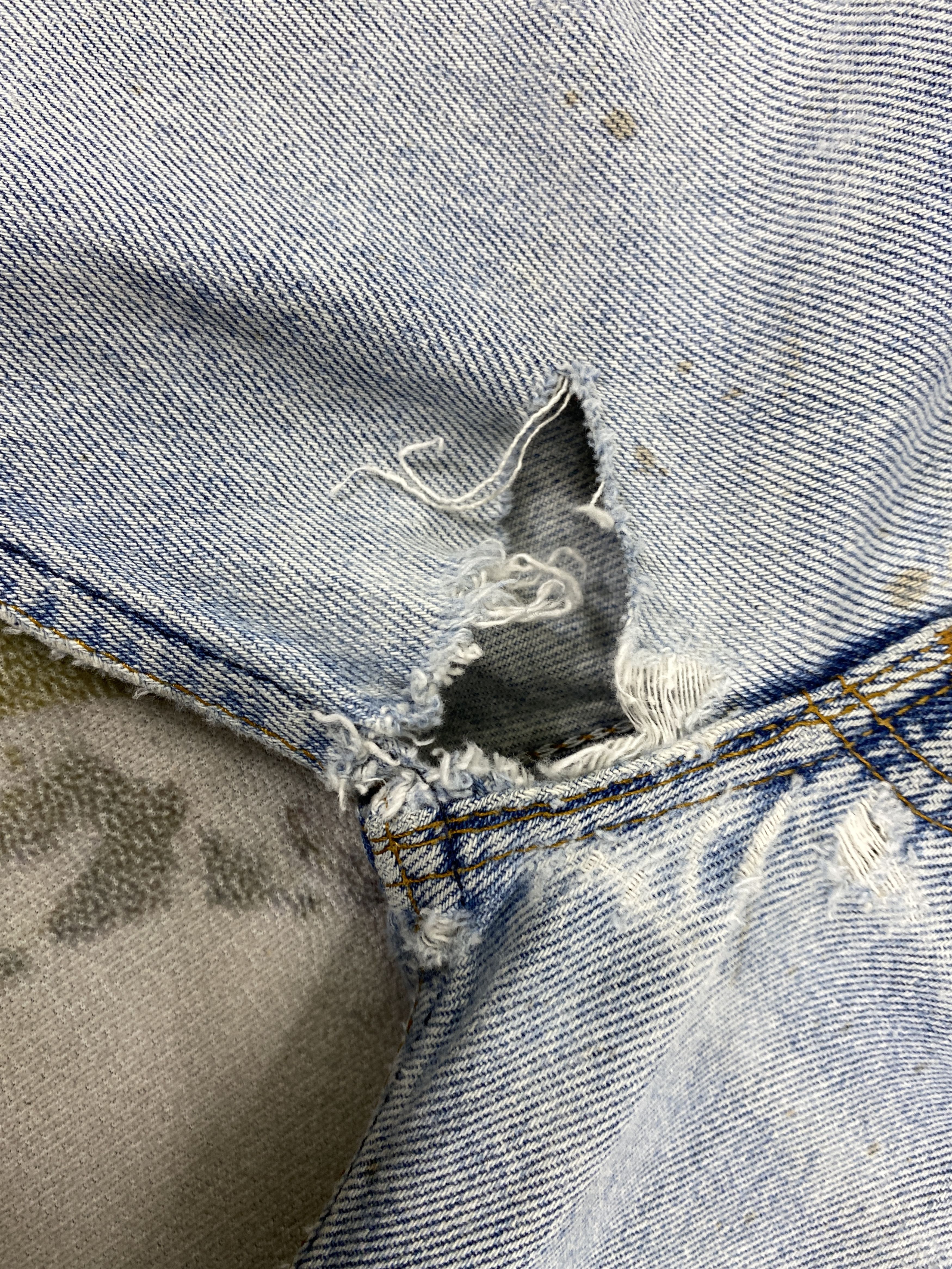 Levi's Light Blue Wash Vintage Levi's Jeans 29x30.5 Denim - JN1596 Size US 29 - 11 Thumbnail