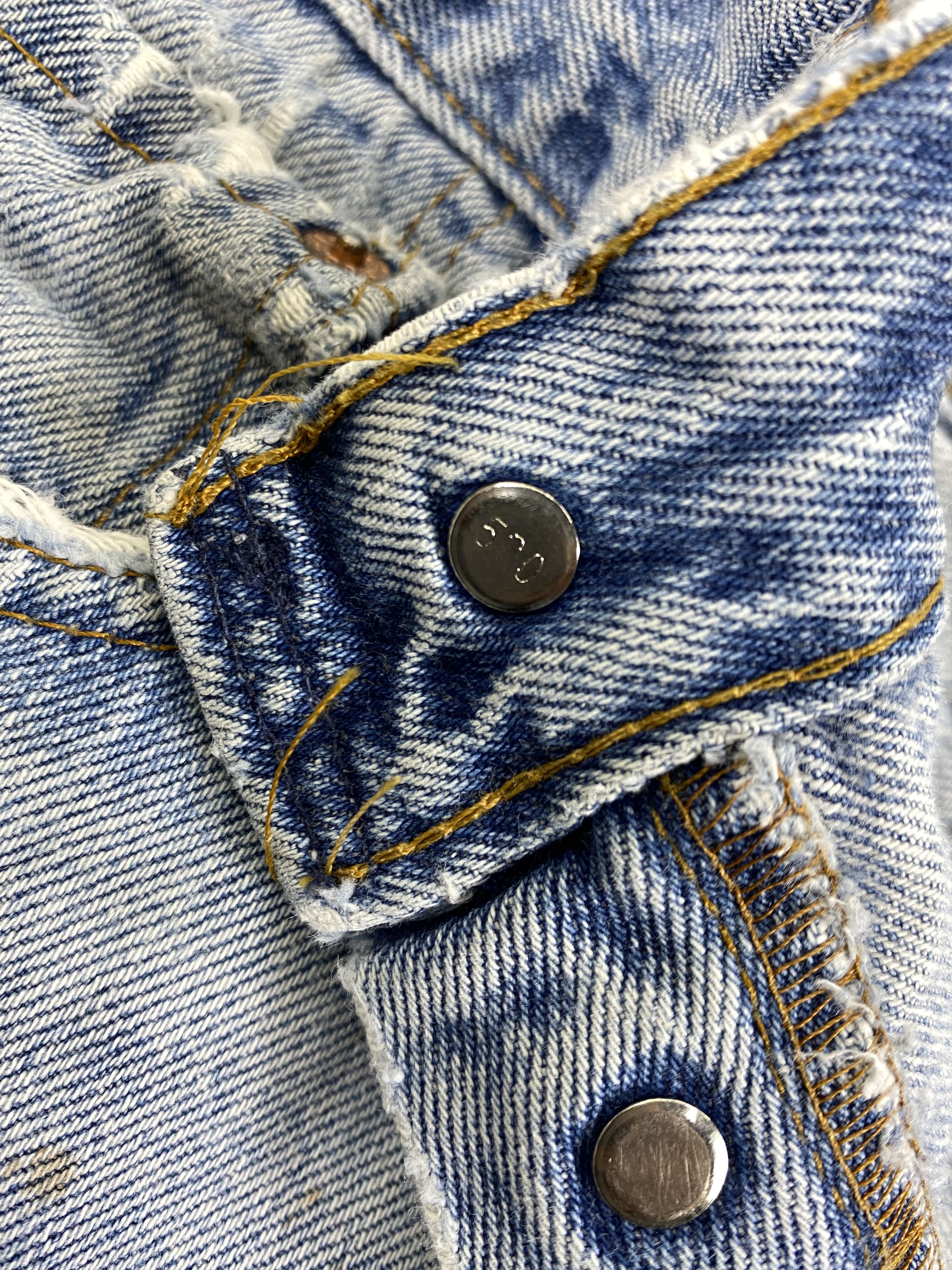 Levi's Light Blue Wash Vintage Levi's Jeans 29x30.5 Denim - JN1596 Size US 29 - 6 Thumbnail