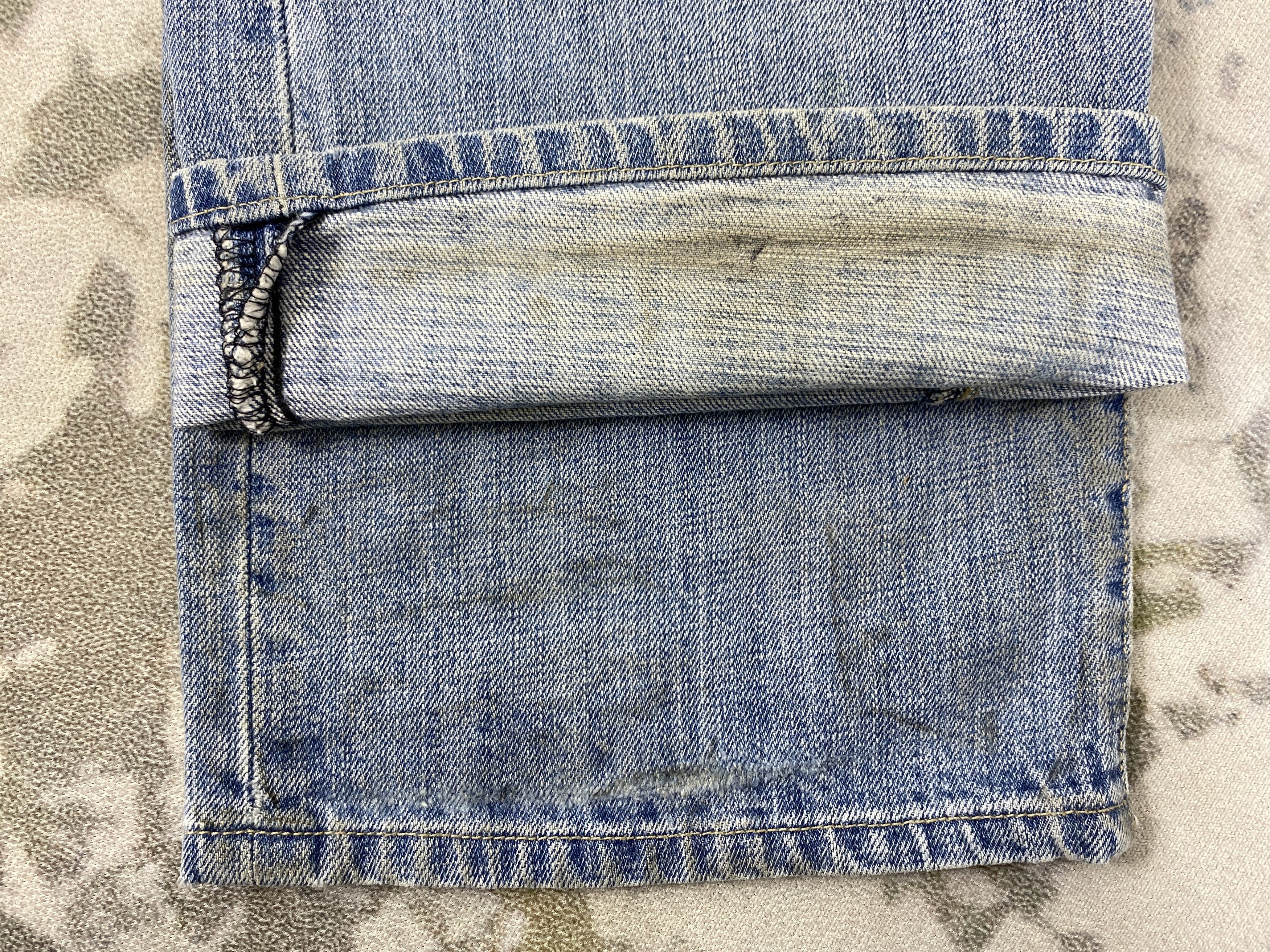 Levi's Wash Blue Vintage Levi's 501 Jeans 39x31 Denim - JN1597 Size US 39 - 14 Thumbnail