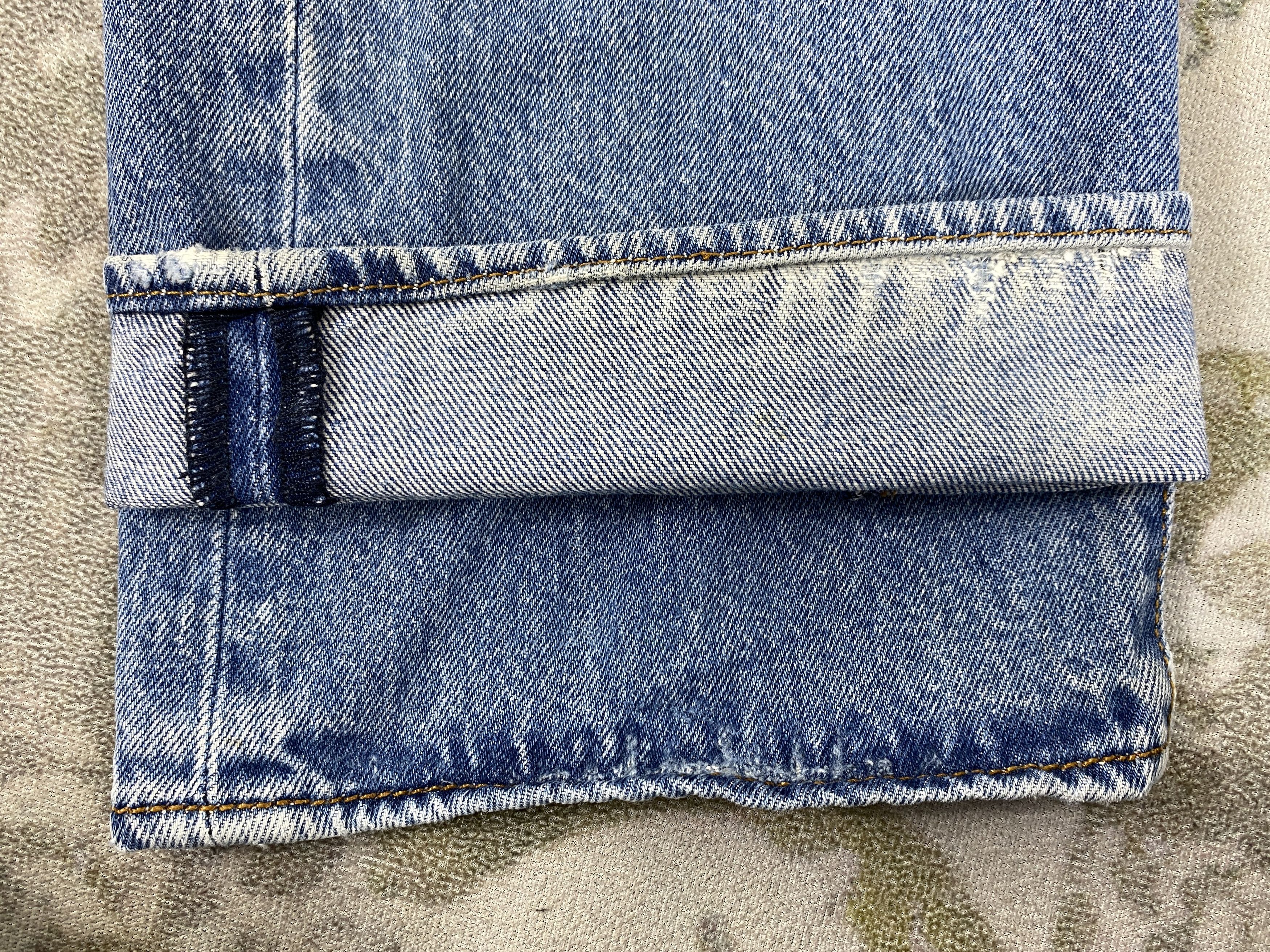 Levi's Wash Blue Vintage Levi's 501 Jeans 32x33 Denim - JN1599 Size US 32 / EU 48 - 13 Thumbnail