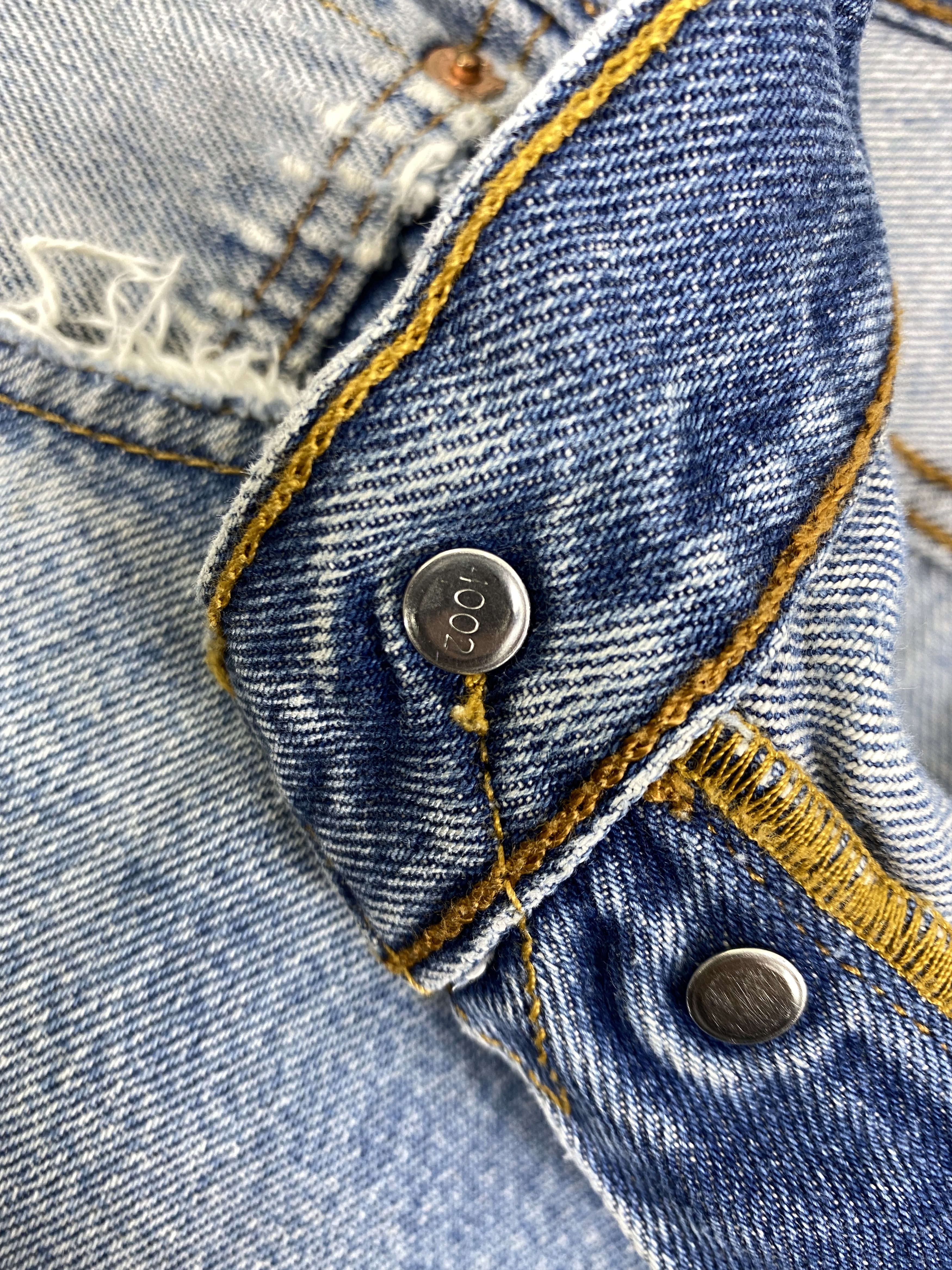 Levi's Wash Blue Vintage Levi's 501 Jeans 32x33 Denim - JN1599 Size US 32 / EU 48 - 5 Thumbnail