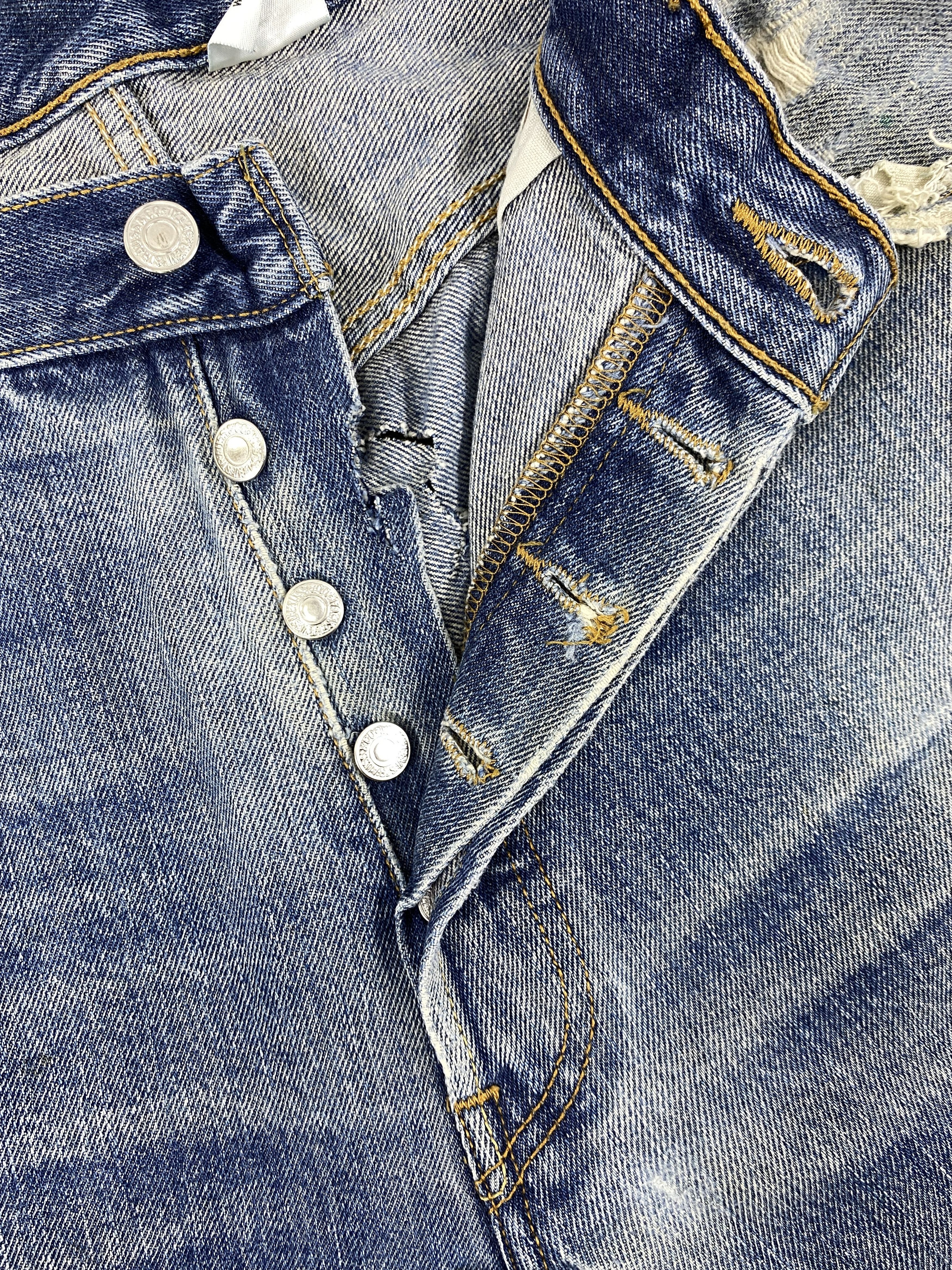 Levi's Wash Blue Levi's 501 Jeans 34x29.5 - JN1600 Size US 34 / EU 50 - 5 Thumbnail