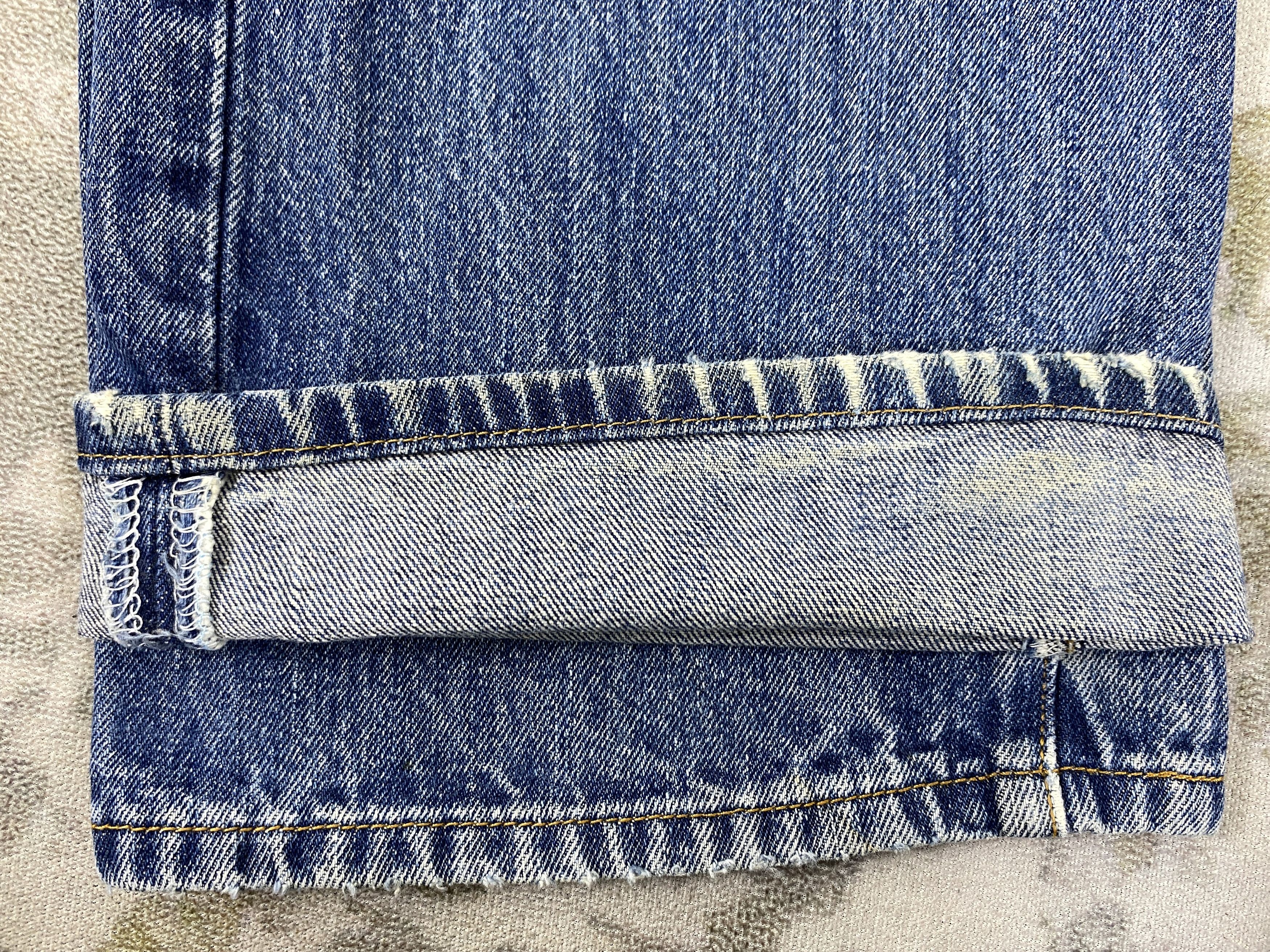 Levi's Wash Blue Levi's 501 Jeans 34x29.5 - JN1600 Size US 34 / EU 50 - 14 Thumbnail